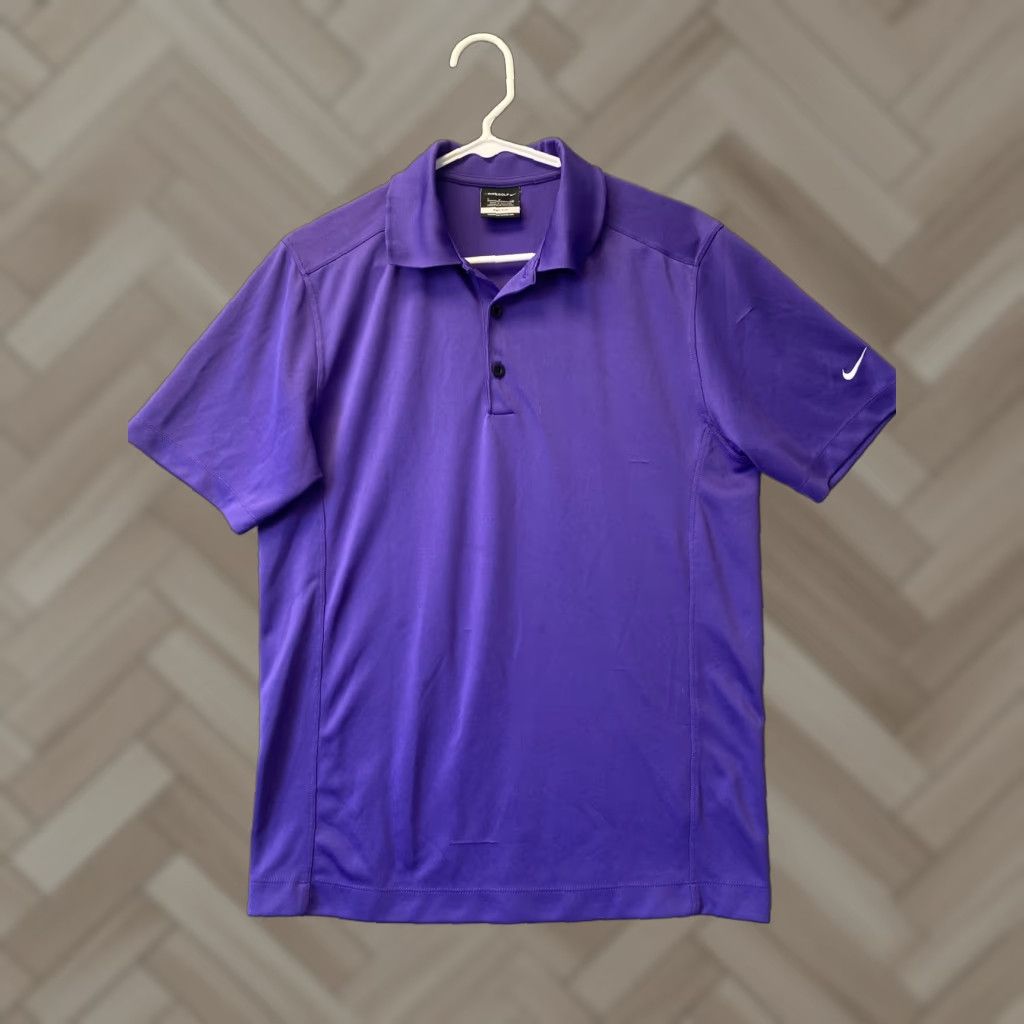 Nike Nike Golf Polo Shirt Men S Purple Dry Fit Poly 55-42 Regular Polyester Golf Nike Shirt POLO S Purple Dry Fit Poly 55-42 Size US S / EU 44-46 / 1 - 1 Thumbnail