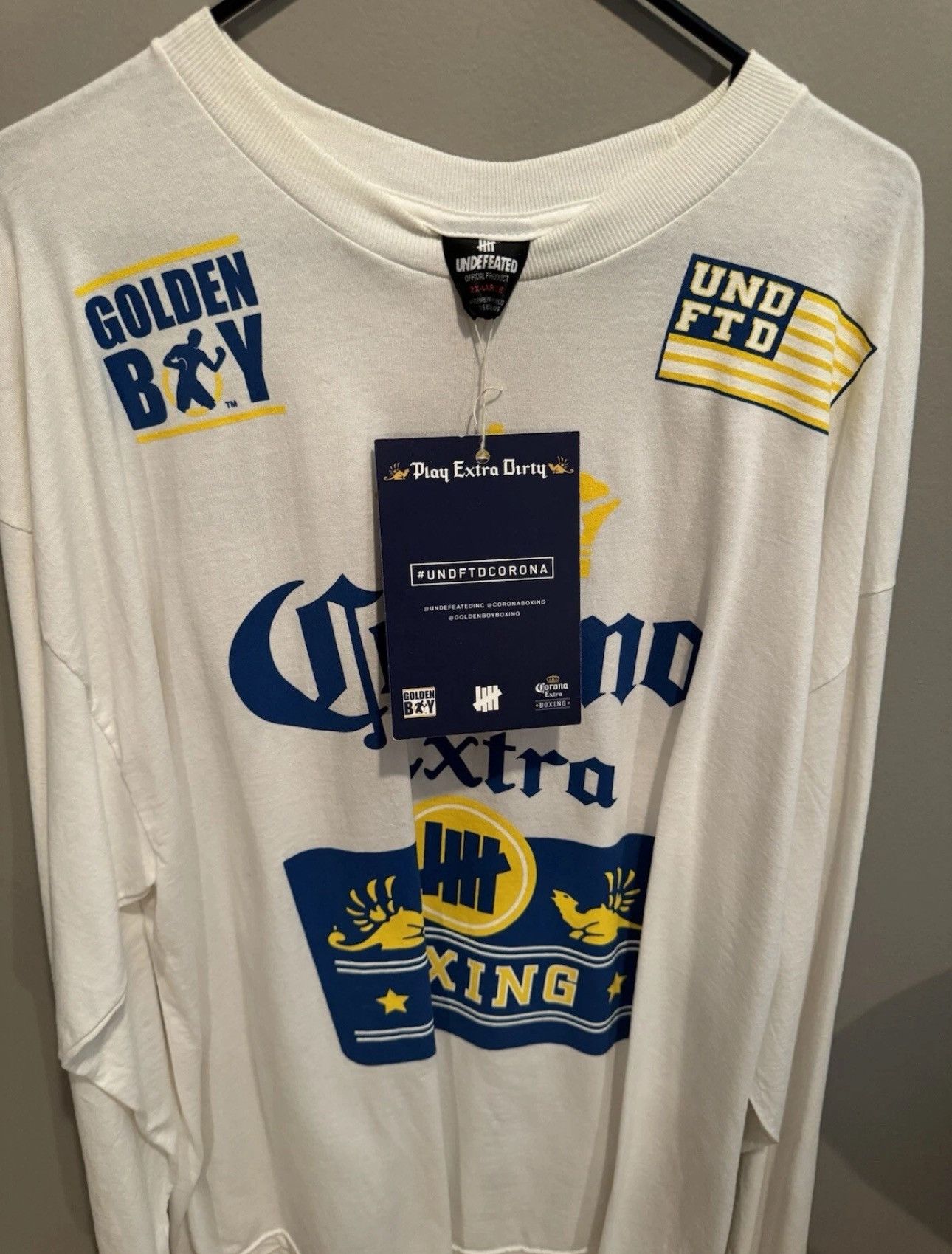 Undefeated Rare UndefeatedxGolden Boy Promotions Friends Family Corona Size US XXL / EU 58 / 5 - 6 Thumbnail