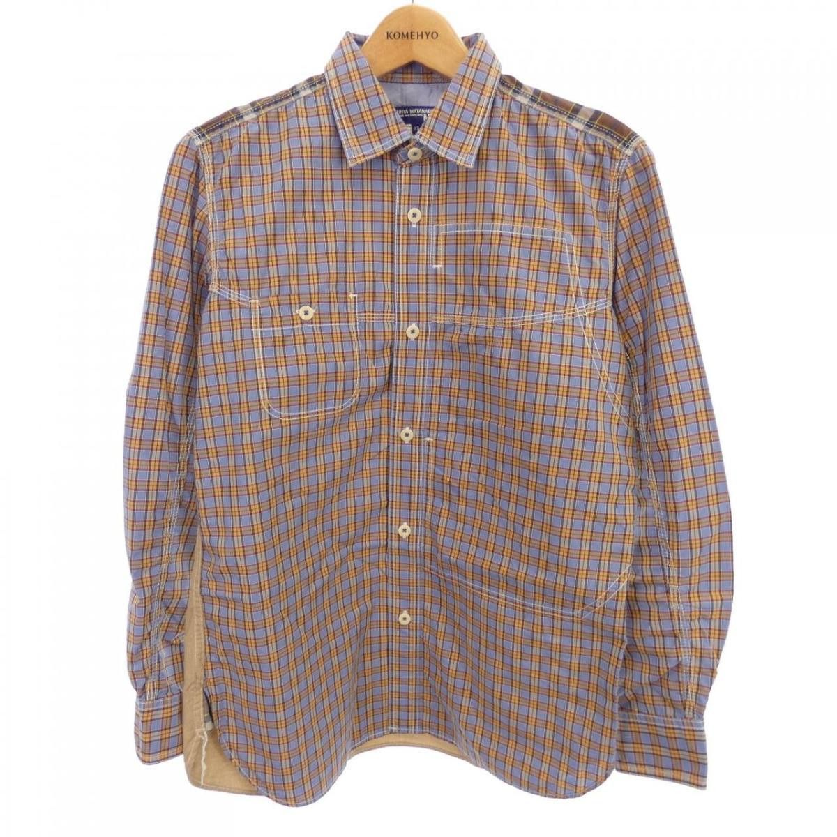 Junya Watanabe Shirt Checkered Switch Long Sleeve Multicolor Size US XS / EU 42 / 0 - 1 Thumbnail