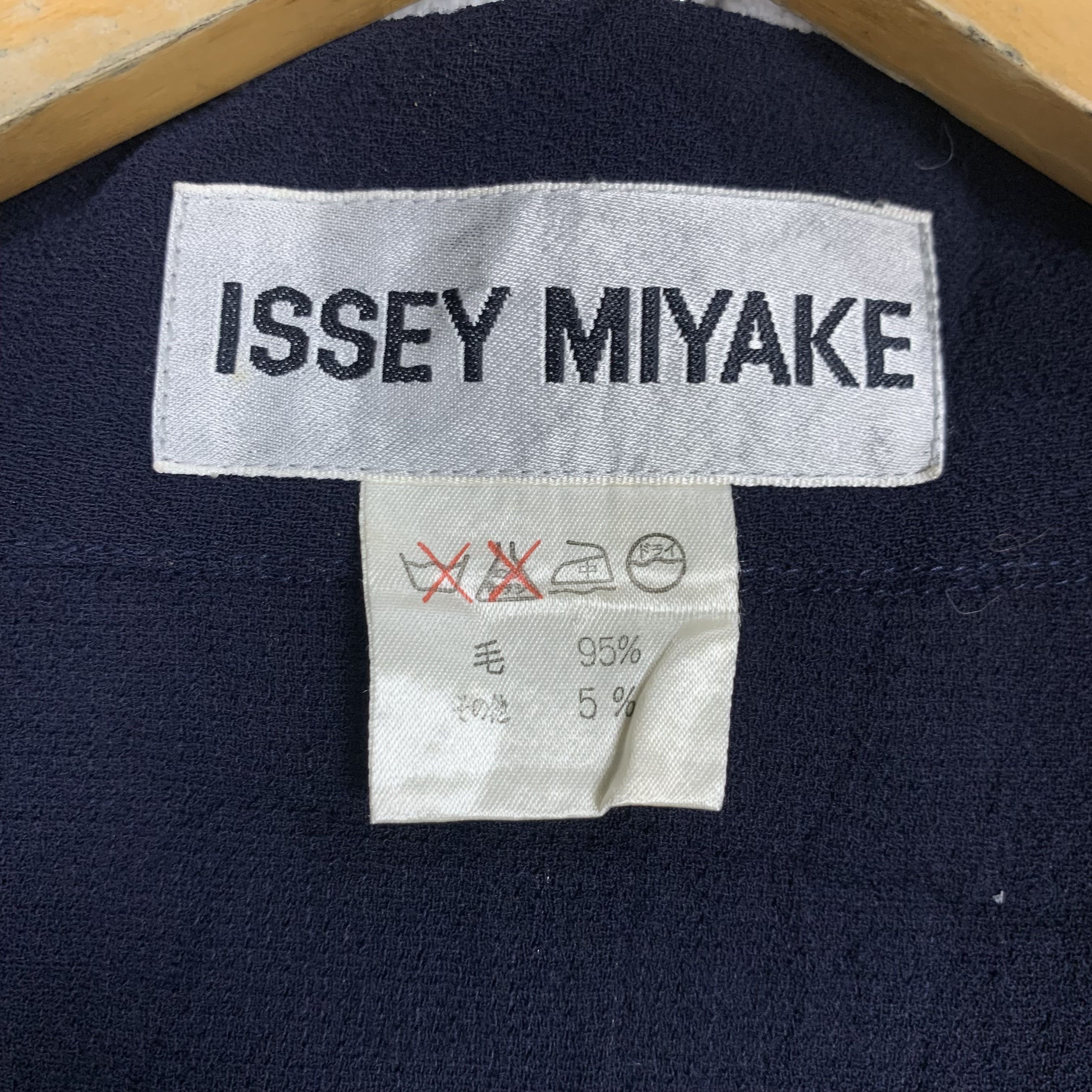 Issey Miyake Vintage Issey Miyake Top Outer Shirt Size L / US 10 / IT 46 - 5 Thumbnail
