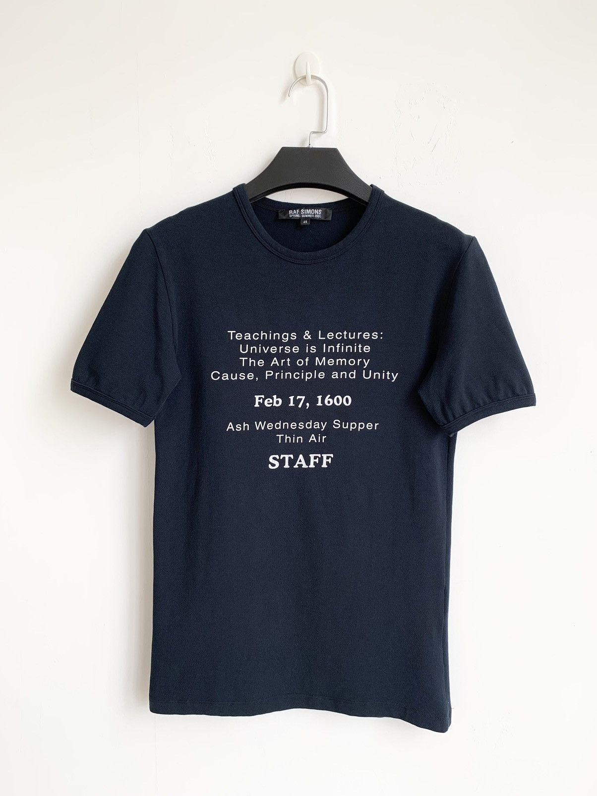 Raf Simons S/S 2005 RAF SIMONS 'STAFF' Shirt Size US S / EU 44-46 / 1 - 1 Thumbnail