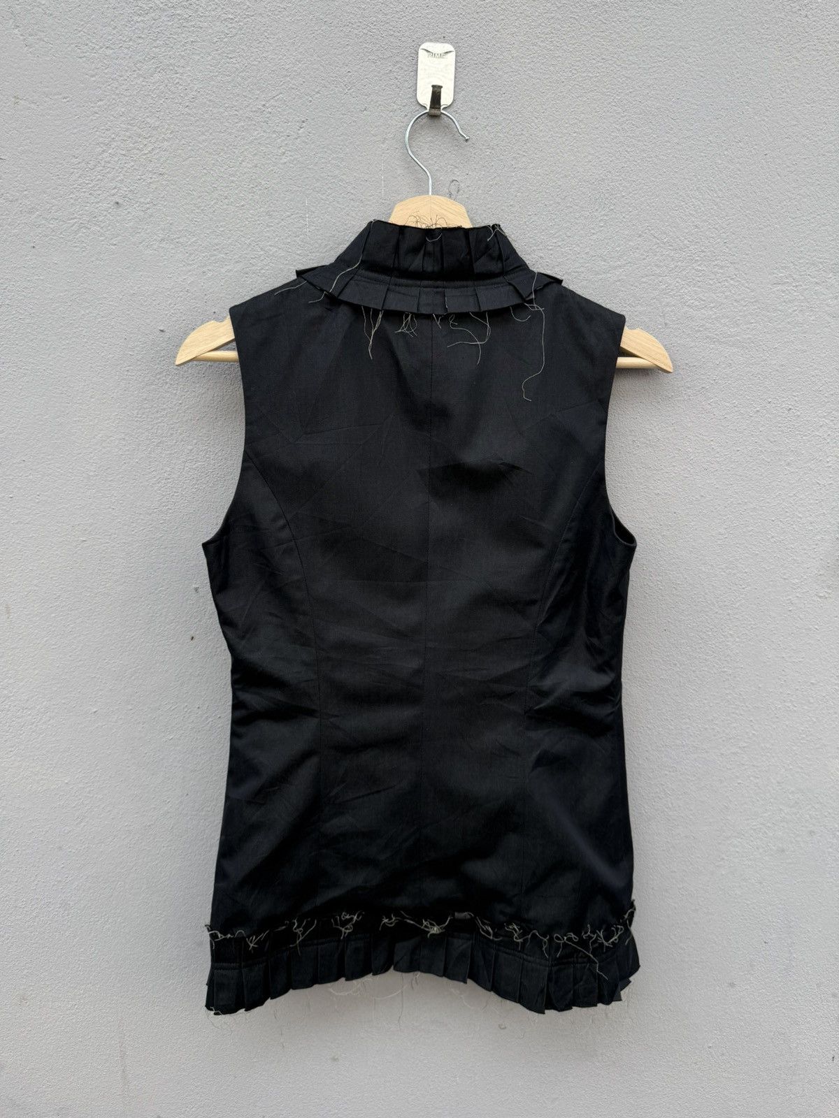 Japanese Brand Vintage RARE Patrick Cox Wannabe Distess Look Ribbon Shirt Size M / US 6-8 / IT 42-44 - 9 Thumbnail