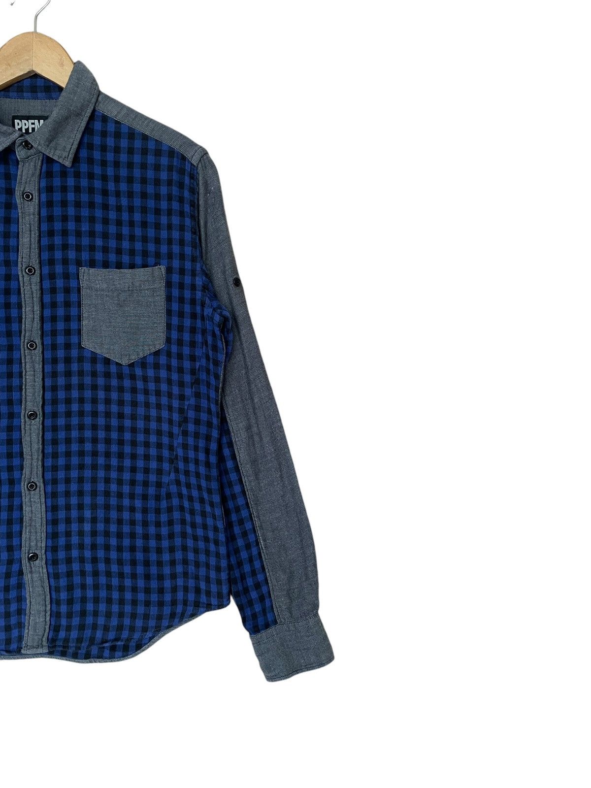 Japanese Brand × PPFM × Vintage Vintage Japanese Brand PPFM Shirt 1990s Size US L / EU 52-54 / 3 - 4 Thumbnail