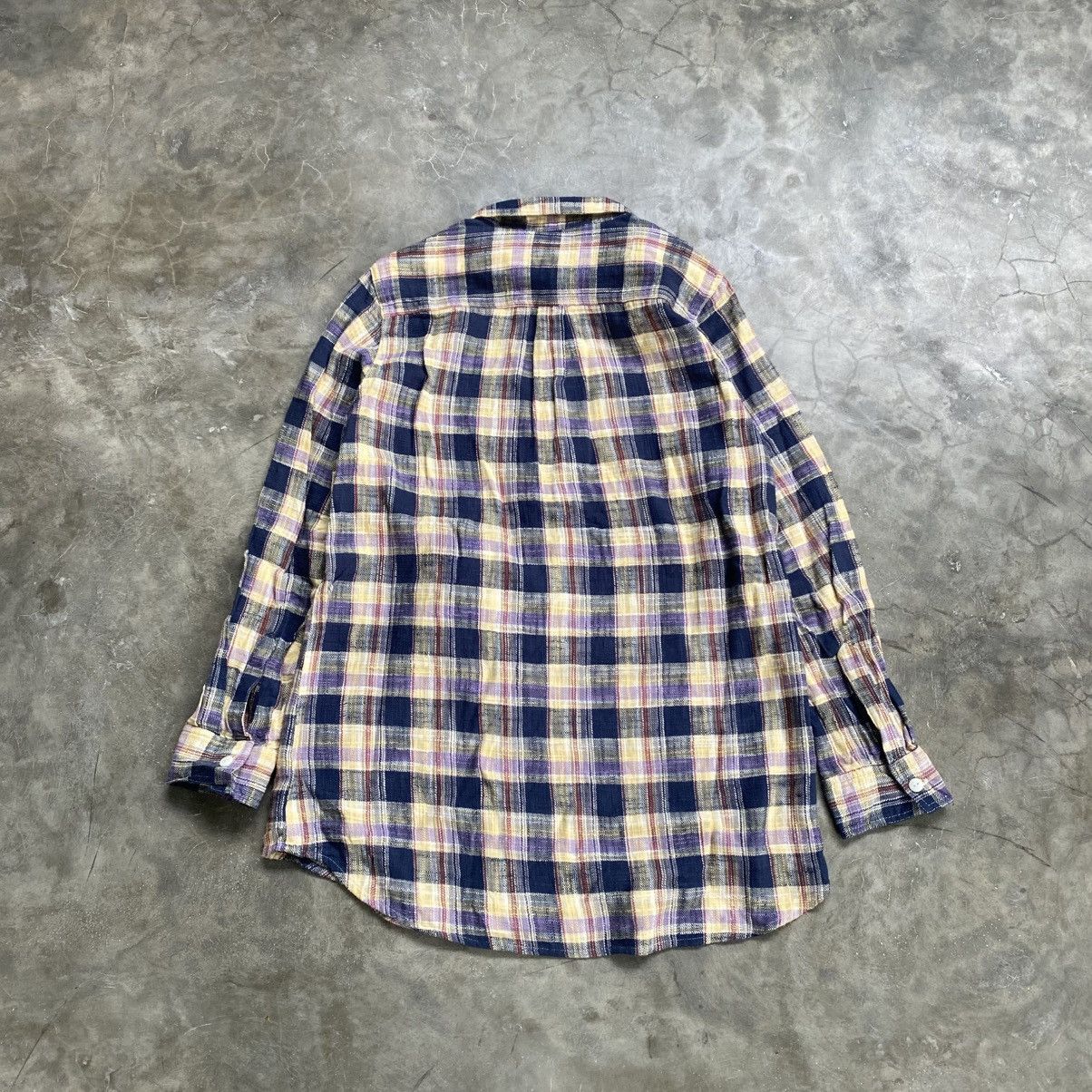 Issey Miyake 2000s Ne-net By Issey Miyake Plaid Button Up Shirts Size US M / EU 48-50 / 2 - 10 Thumbnail