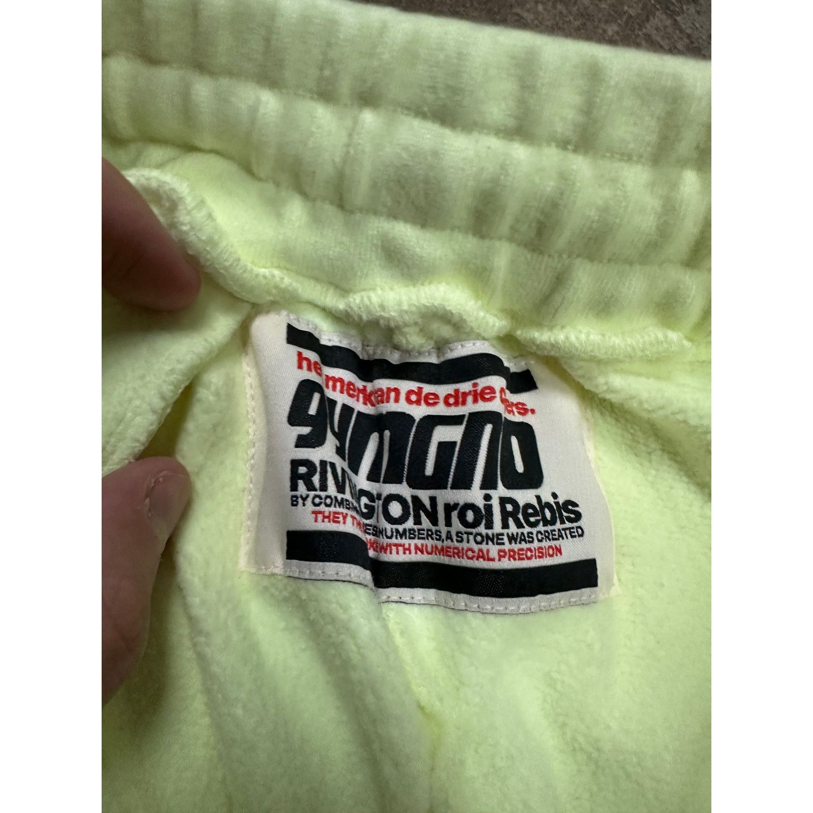 Other RRR123 Sweatshorts Lime Multi New 2 (Medium) With Tags Size US 32 / EU 48 - 2 Thumbnail