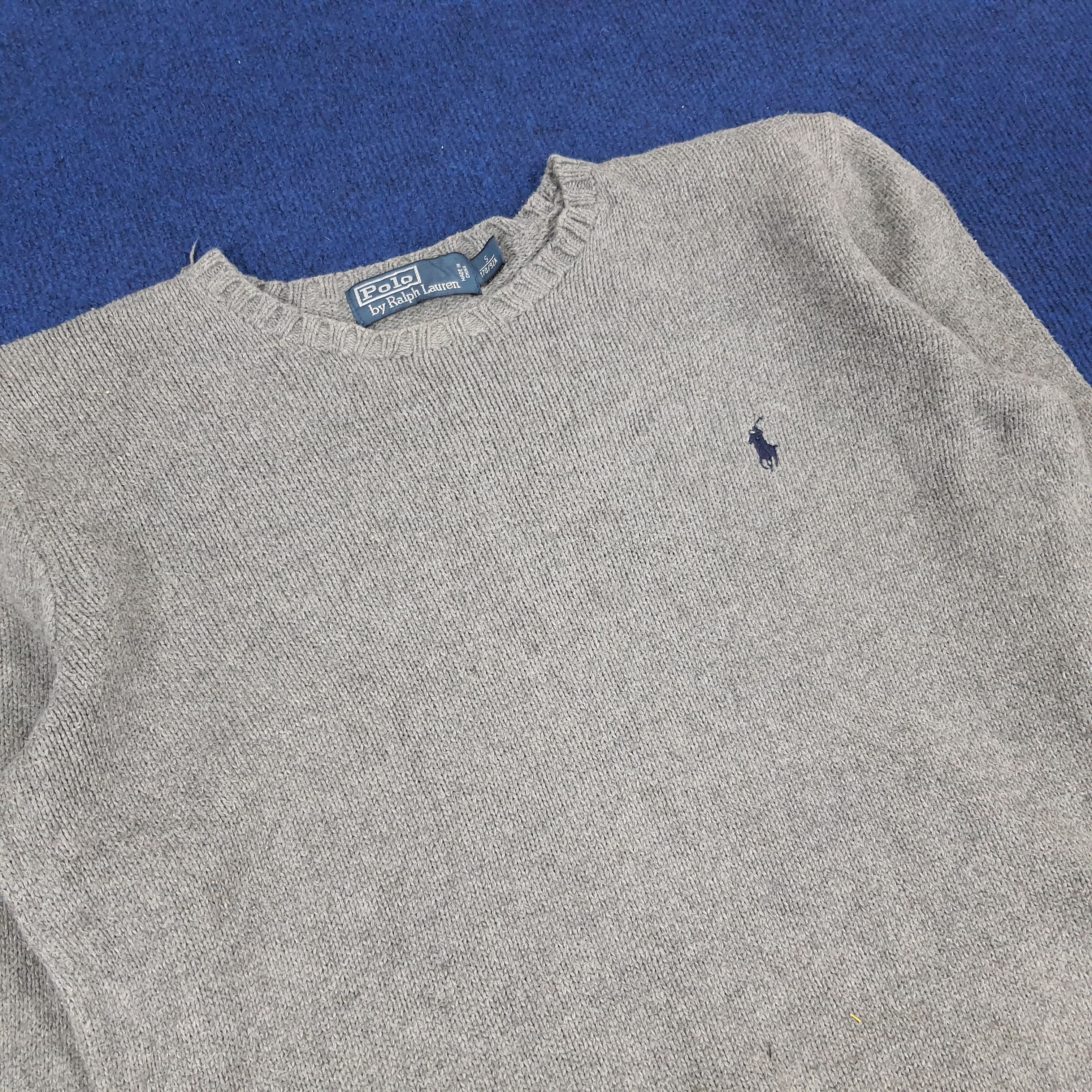 Polo Ralph Lauren × Vintage Vintage POLO Ralph Lauren Knitted Knitwear Size US M / EU 48-50 / 2 - 2 Thumbnail