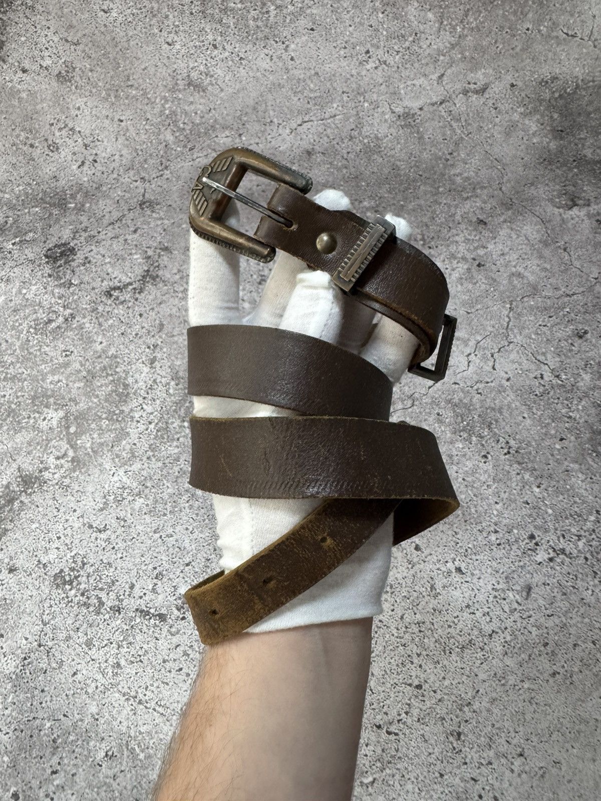 Japanese Brand × Vintage Giorgio Armani Belt Vintage Size ONE SIZE - 1 Thumbnail