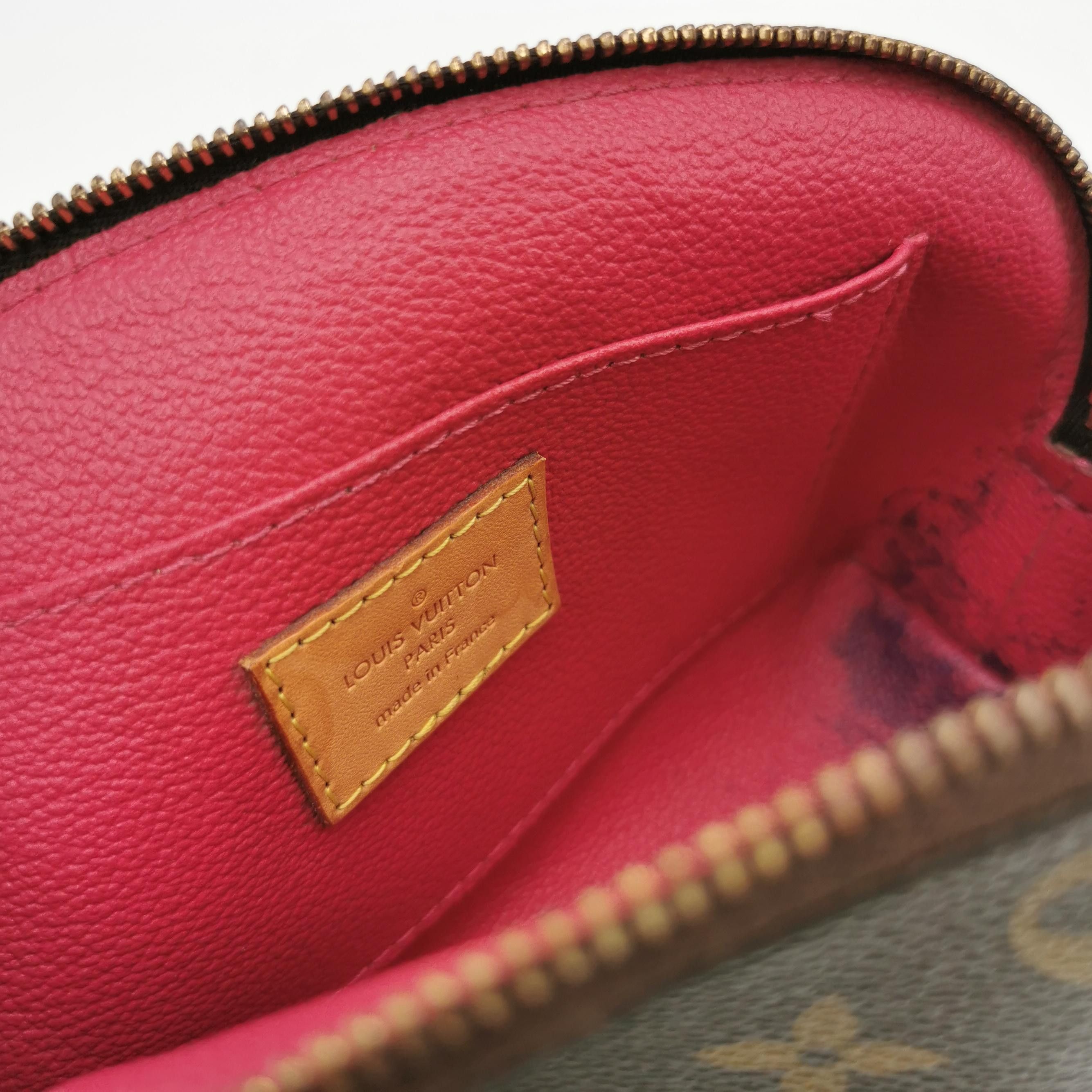 Louis Vuitton Louis Vuitton (LV) Small Vegetable Tanned Leather Old Flowe Size ONE SIZE - 4 Thumbnail