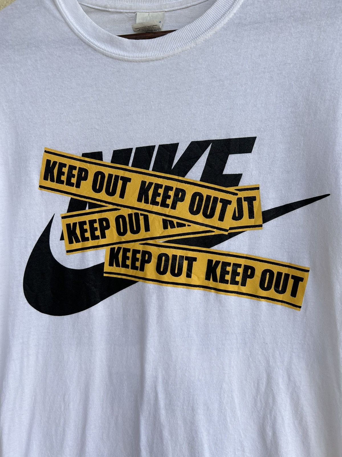 Gildan Parody Nike Keep Out Just Fuck It Size US S / EU 44-46 / 1 - 5 Thumbnail