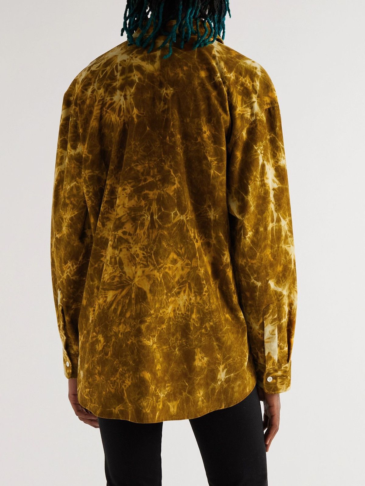 Celine × Hedi Slimane Rare TIE DYED VELOUR shirt $1300 xl NEW Size US M / EU 48-50 / 2 - 3 Thumbnail