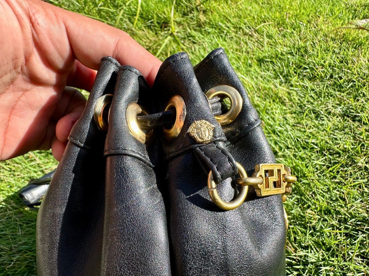 Versace Authentic Gianni Versace Bondage Collection Medusa Bucket Size ONE SIZE - 6 Thumbnail