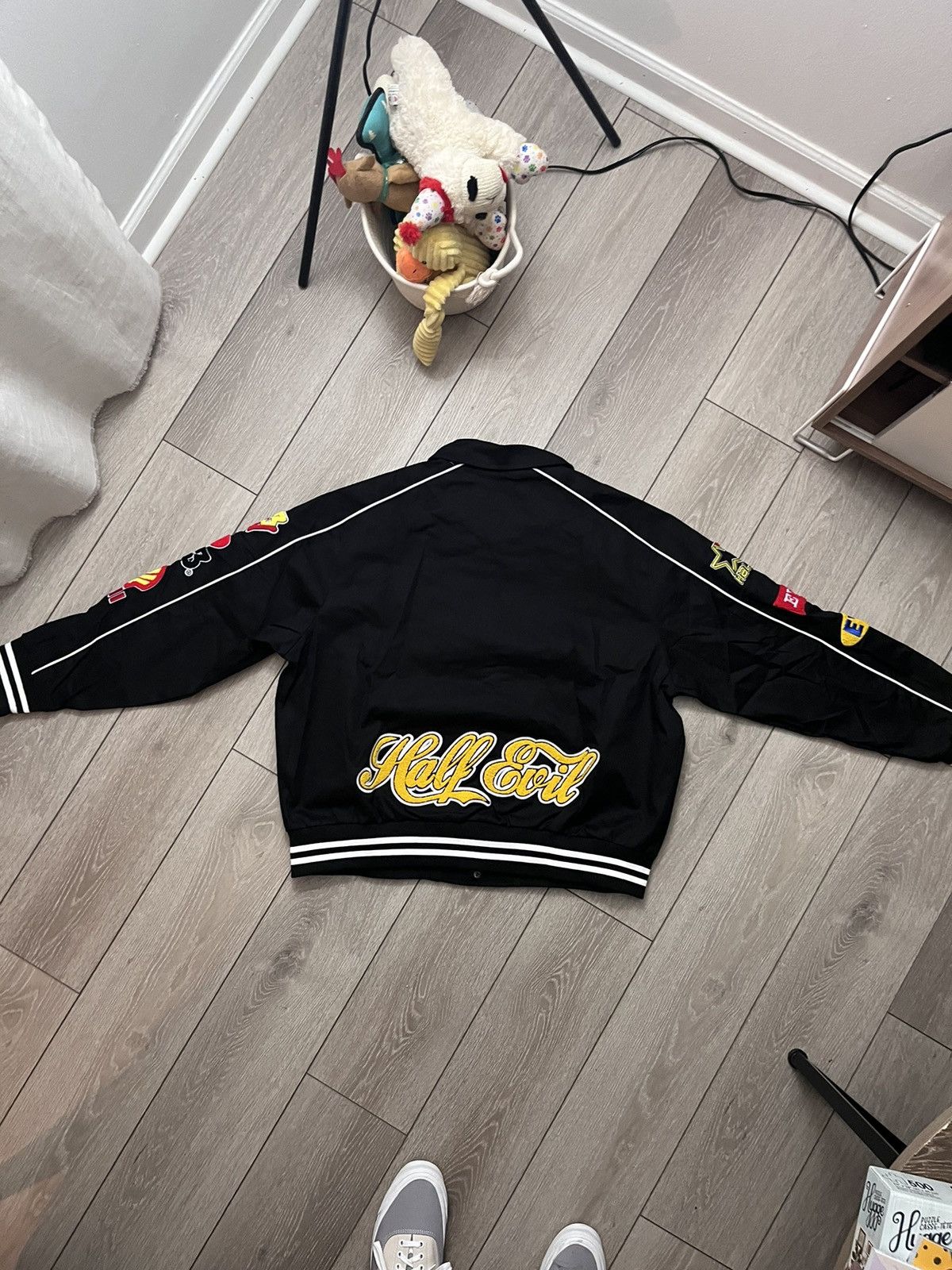 Half Evil 333 Corporate Varsity Jacket Size US XL / EU 56 / 4 - 1 Thumbnail