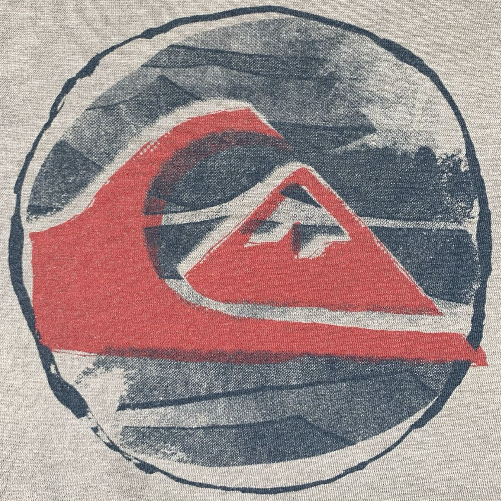 Quiksilver Quicksilver T Shirt Graphic Print Logo Surfboarding Men XS Gray Short Sleeve Crew Neck Cotton, 90s Retro Adventure Time, Lightweight, All Seasons Size US XS / EU 42 / 0 - 3 Thumbnail