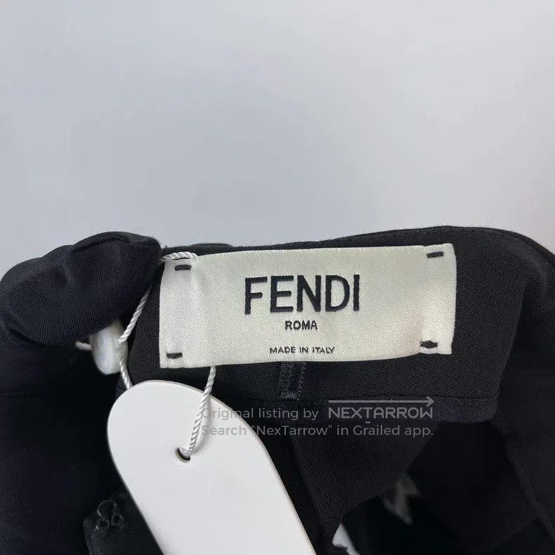 Fendi Fendi Black Skirt Size 25" / US 0 / IT 36 - 3 Thumbnail