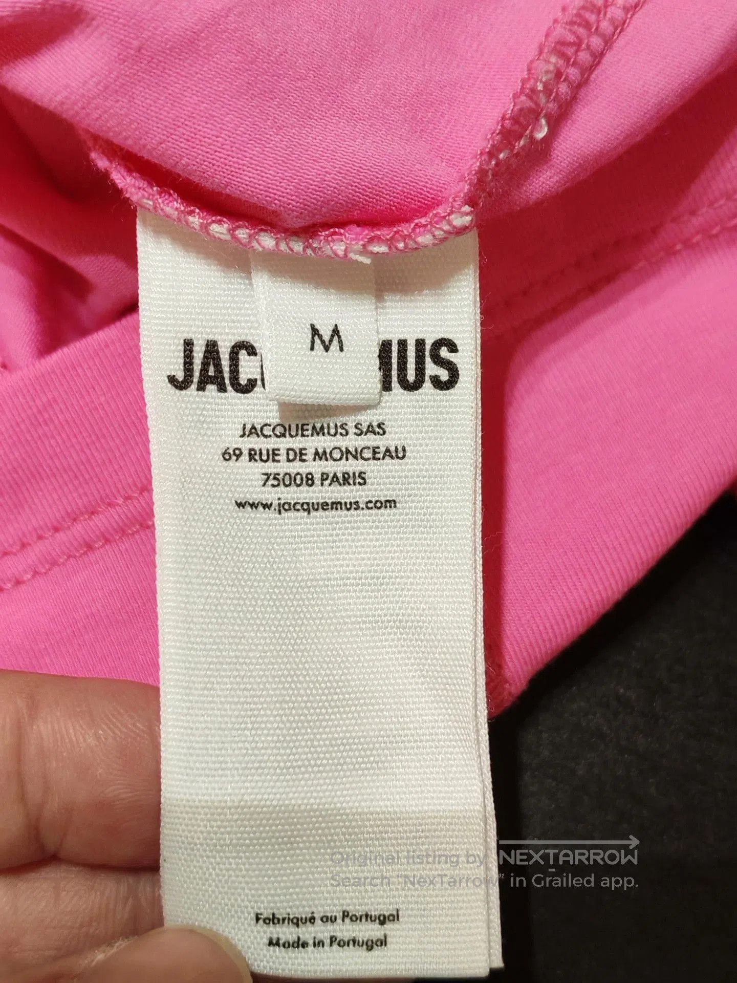 Jacquemus Jacquemus Pink Long-Sleeve Top M. Size M / US 6-8 / IT 42-44 - 5 Thumbnail