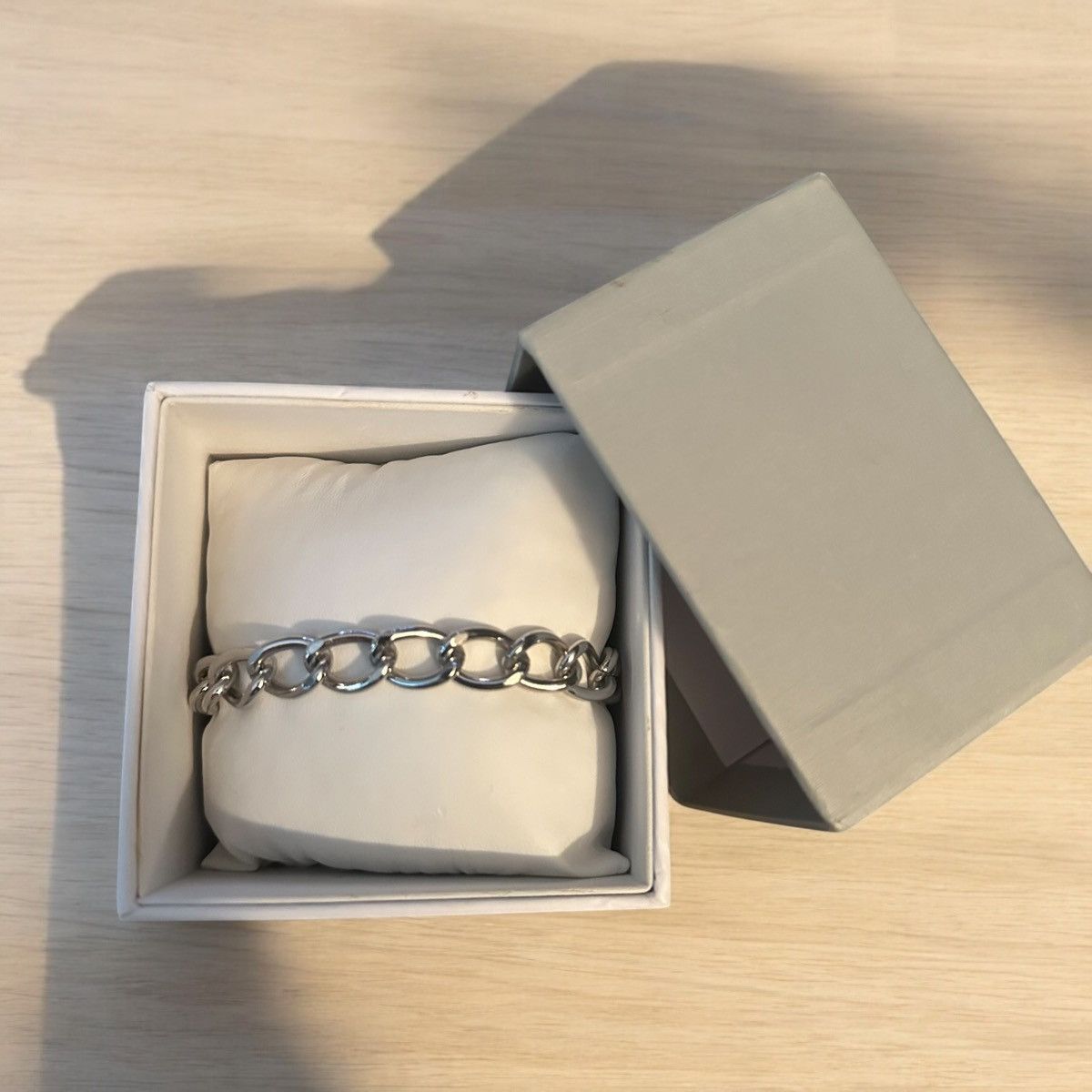 Other Silver tone chunky chain link bracelet Size ONE SIZE - 1 Thumbnail