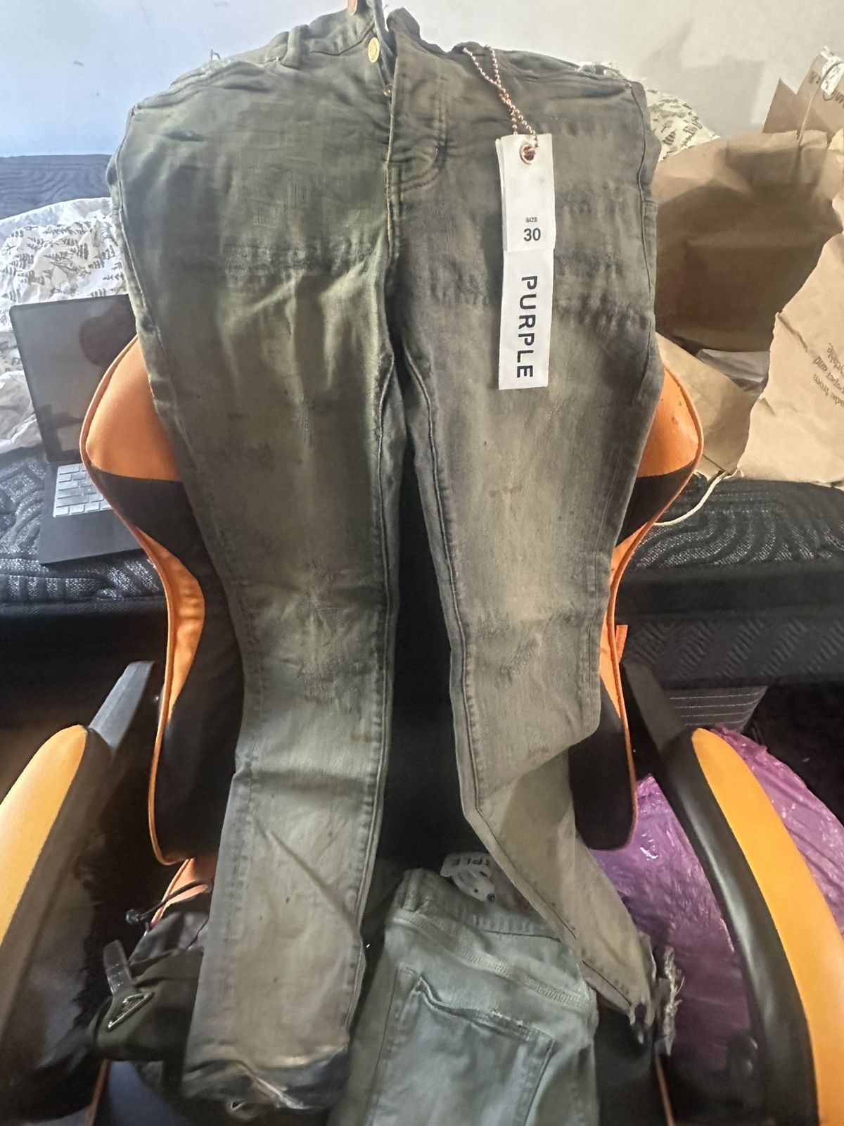 Purple Purple jeans size 30 Size US 30 / EU 46 - 1 Thumbnail