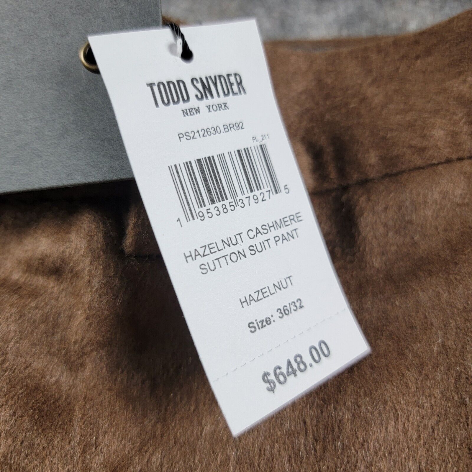 Todd Snyder Todd Snyder Cashmere Trouser size 36/32 Hazelnut Brown NWT Size US 36 / EU 52 - 12 Thumbnail