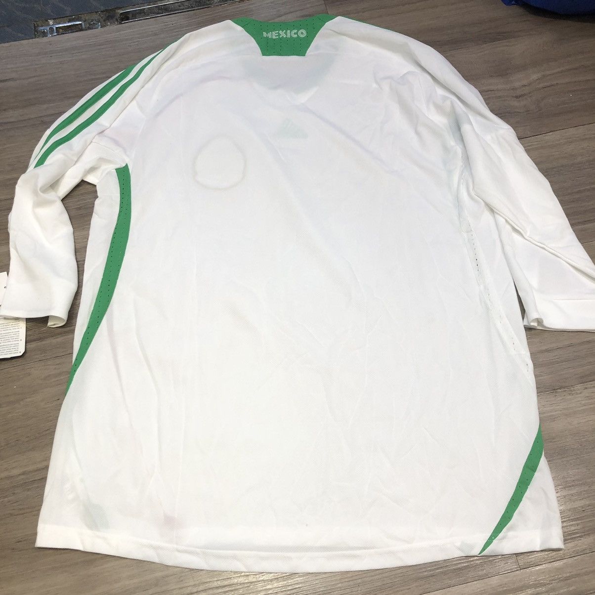 Adidas Mexico 2008 Away cheapest 3/4 Sleeve Cuauhtemoc Blanco Jersey L