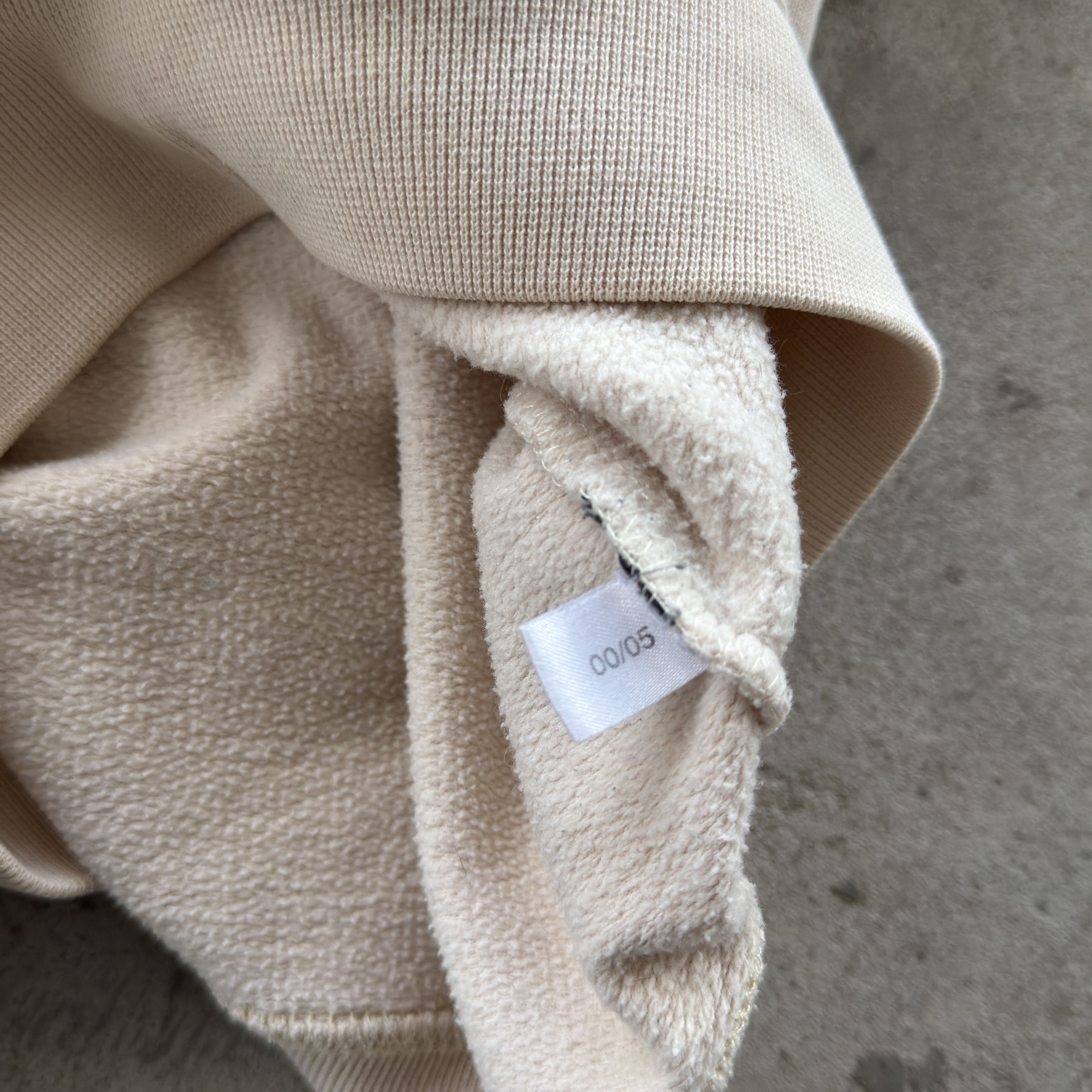 Adidas Vintage Adidas Center Logo Sweatshirt Beige Cream Pullover Size US XL / EU 56 / 4 - 6 Thumbnail