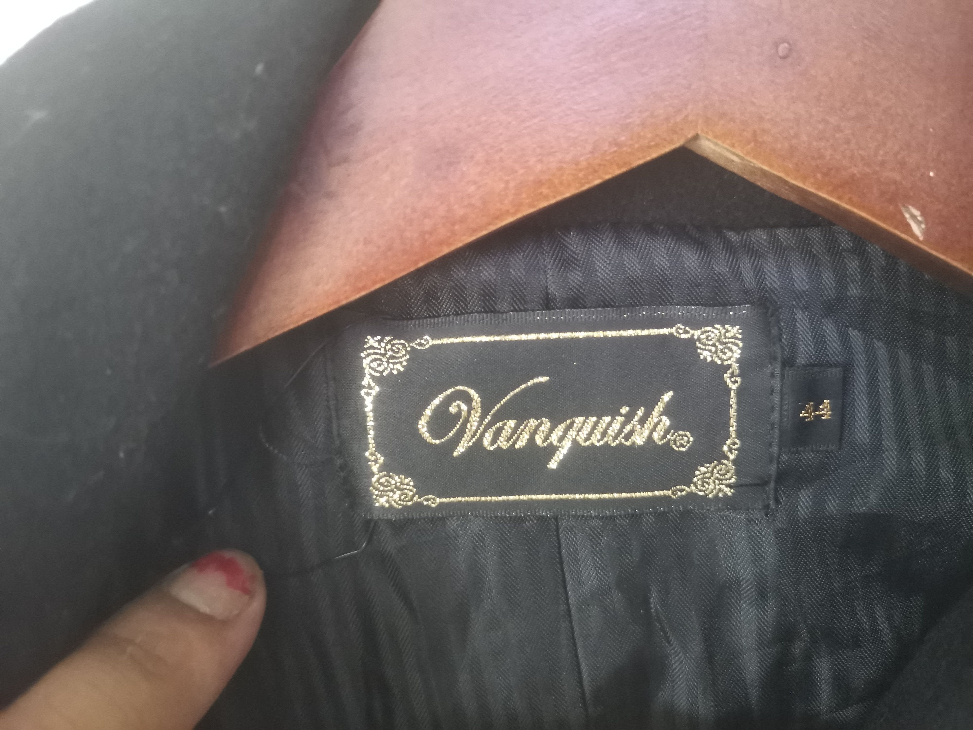Vanquish Rare Vanquish blazer nice design black colour Size S / US 4 / IT 40 - 8 Thumbnail