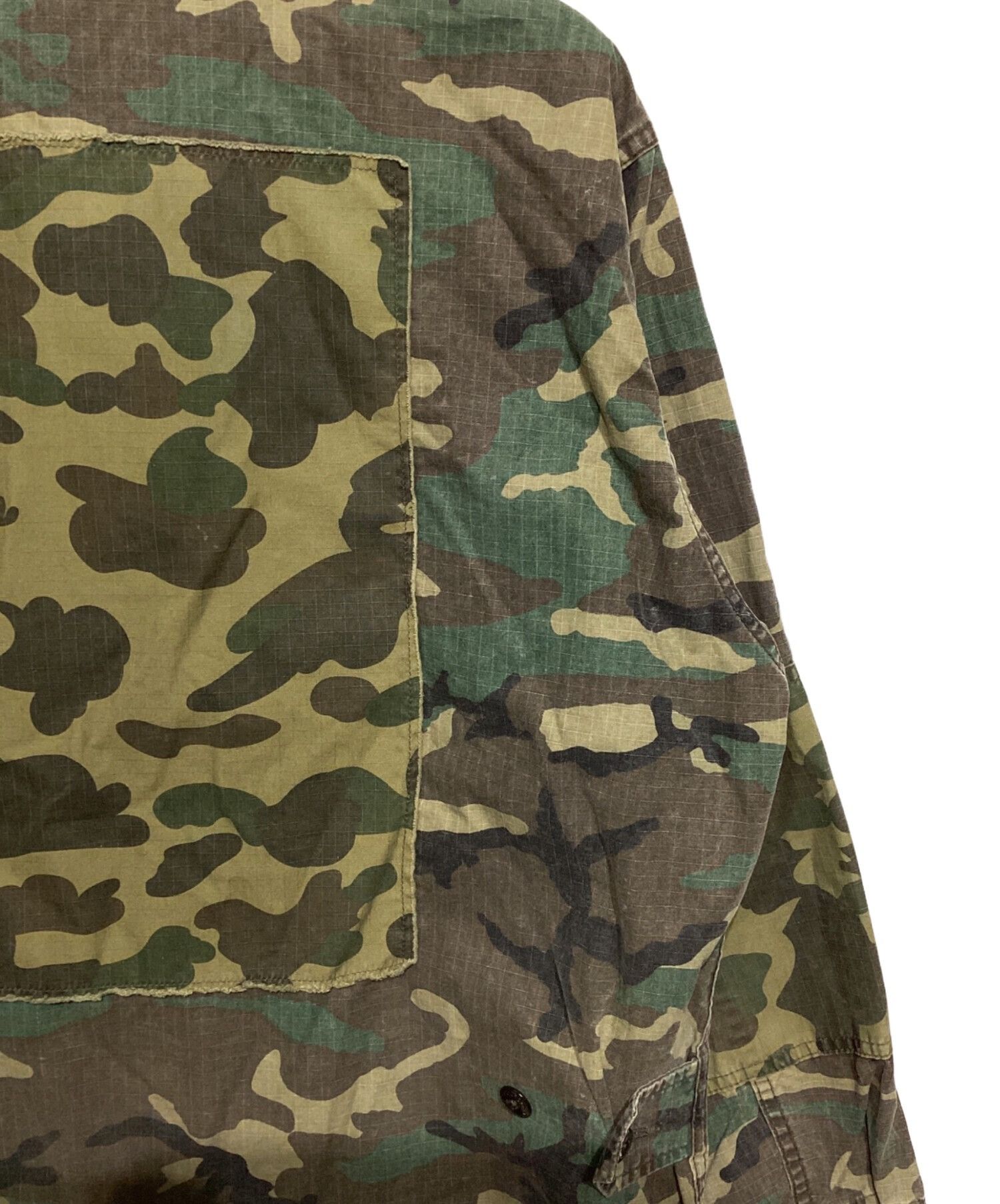 Bape × Wtaps WTAPS × A BATHING APE 2017 JUNGLE L/S SHIRT Olive Size S Size US S / EU 44-46 / 1 - 6 Thumbnail