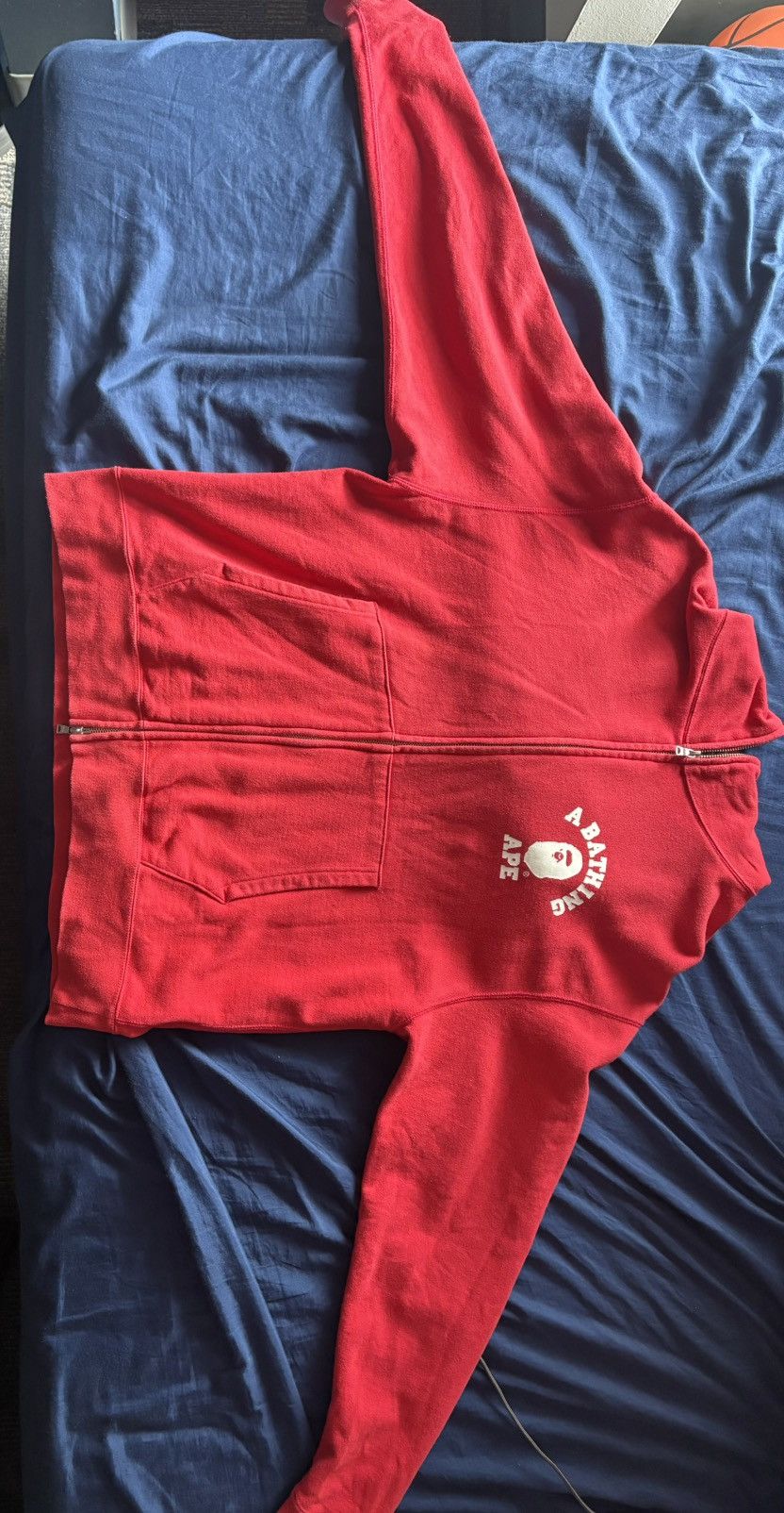 Bape Red Bape full zip Size US L / EU 52-54 / 3 - 2 Thumbnail