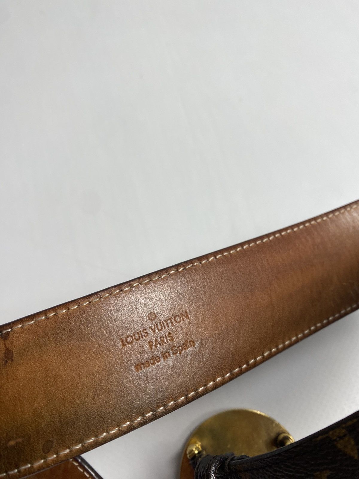 Louis Vuitton Louis Vuitton Monogram Belt Size ONE SIZE - 7 Thumbnail