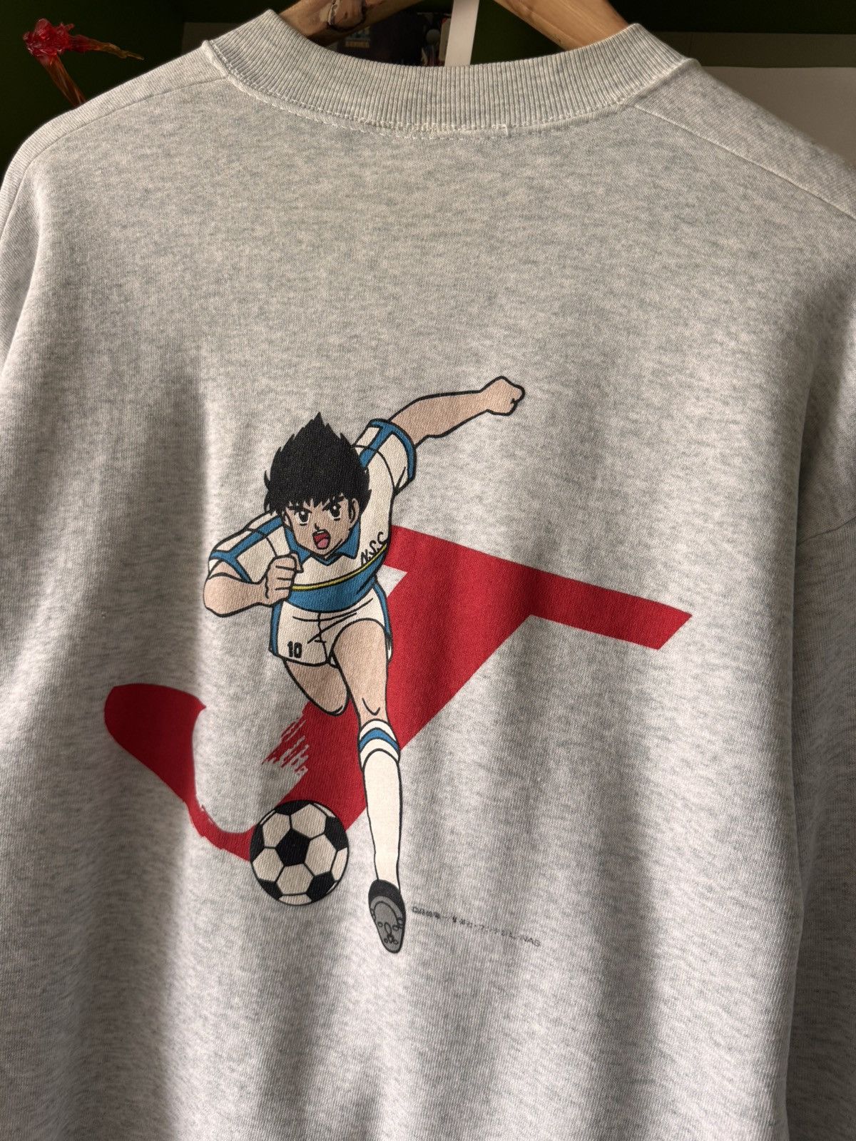 Anime × If Six Was Nine × Japanese Brand VINTAGE 90s CAPTAIN TSUBASA SWEATSHIRT Size US M / EU 48-50 / 2 - 9 Thumbnail