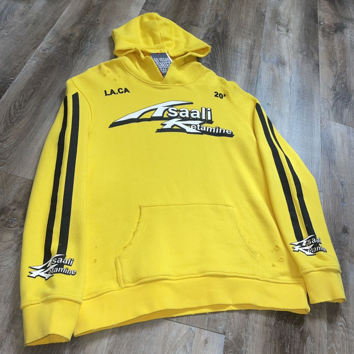 Asaali Asaali Ketamine Hoodie Pullover Sweater BNWT Mens XL NEW Size US XL / EU 56 / 4 - 2 Thumbnail