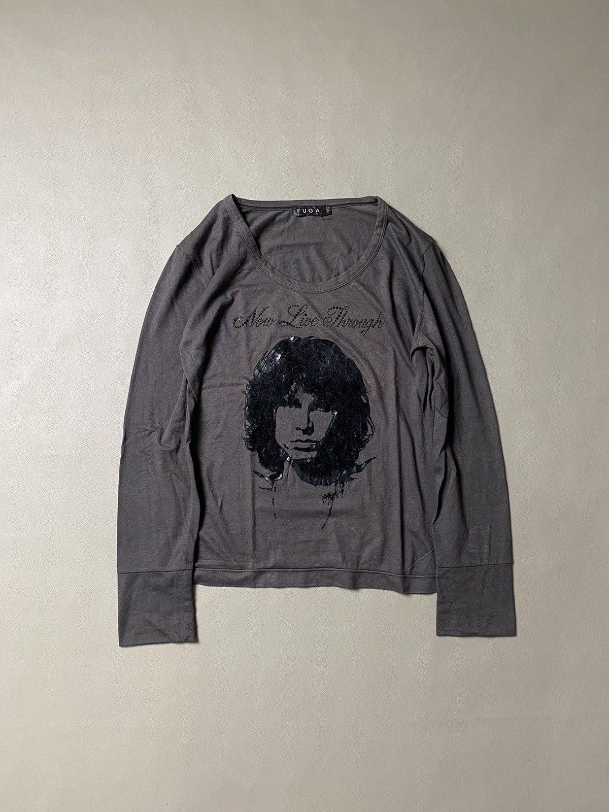 14th Addiction artistic long sleeve top with print. | Grailed