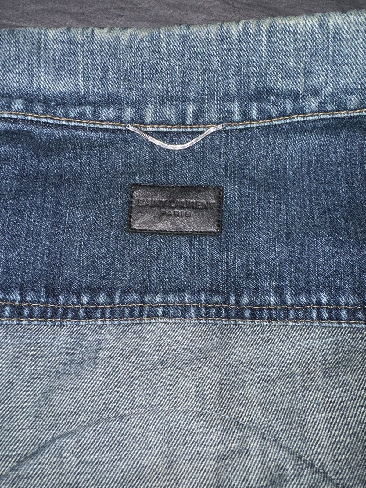 Saint Laurent Paris Saint Laurent Paris Denim Jacket “Sweet Dreams” Size US M / EU 48-50 / 2 - 8 Thumbnail