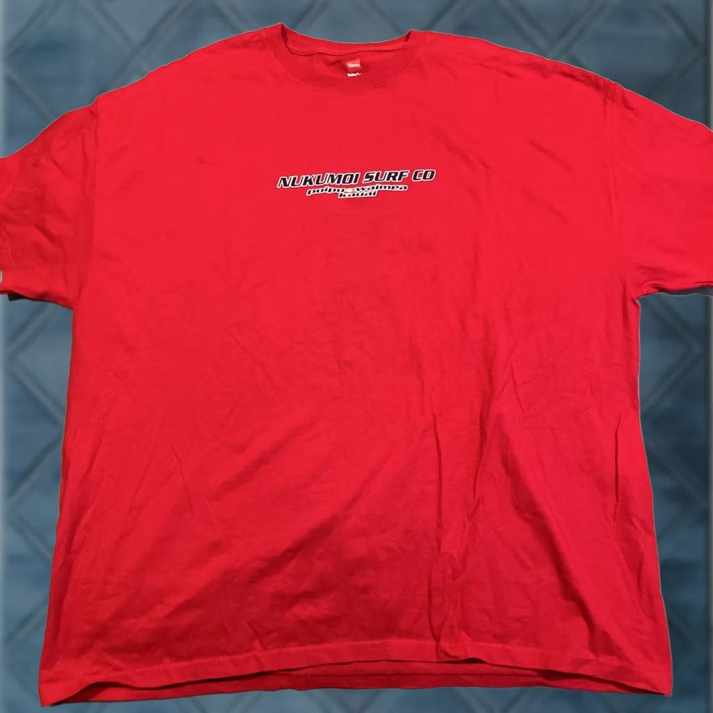Hanes Vintage Hanes Nukumoi Surf Company Poipu Waimea Kauai Shirt Mens XXL Size US XXL / EU 58 / 5 - 1 Thumbnail