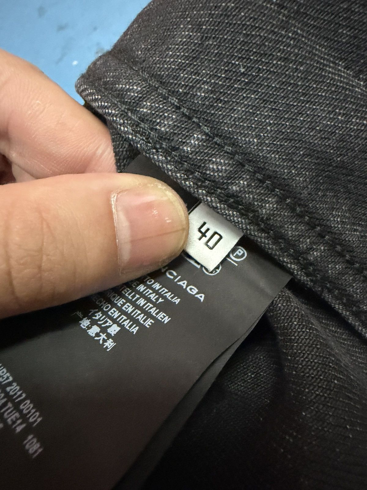 Balenciaga BALENCIAGA SCARF COLLSR BLACK JACKET Size US M / EU 48-50 / 2 - 6 Thumbnail