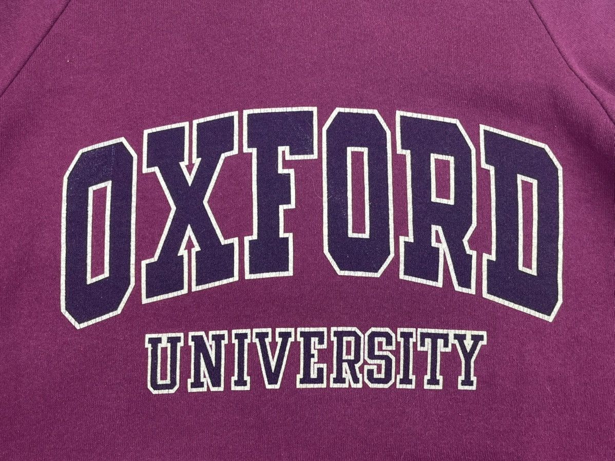 Vintage Vintage University Oxford Sweatshirt Rare💥 Size US L / EU 52-54 / 3 - 6 Thumbnail