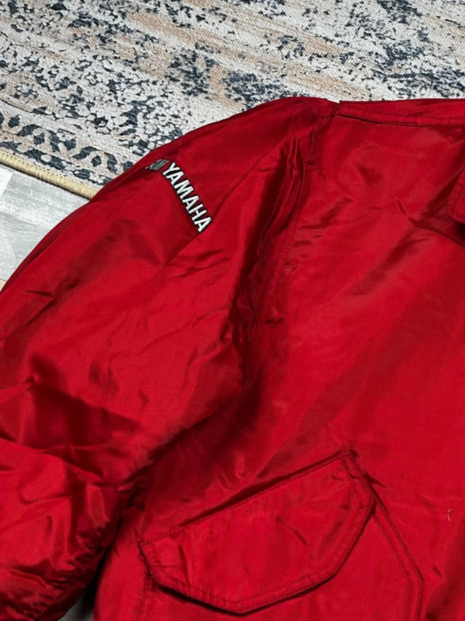 Vintage Vintage YAMAHA RACING TEAM Jacket Bomber Size US XL / EU 56 / 4 - 7 Thumbnail