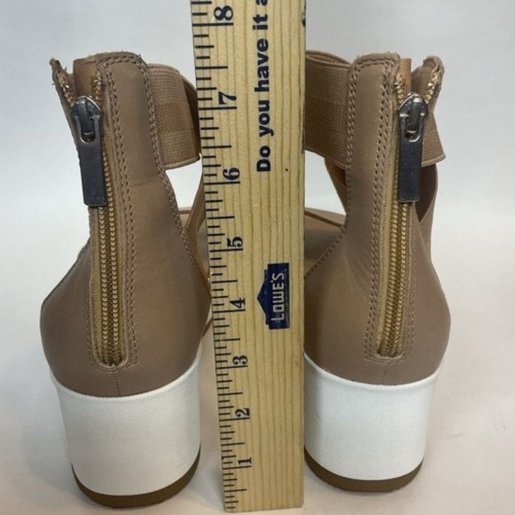 SOREL Sorel Cameron Flatform Ankle Strap Sea Salt Sandals Women 10 Size US 10 / IT 40 - 4 Thumbnail