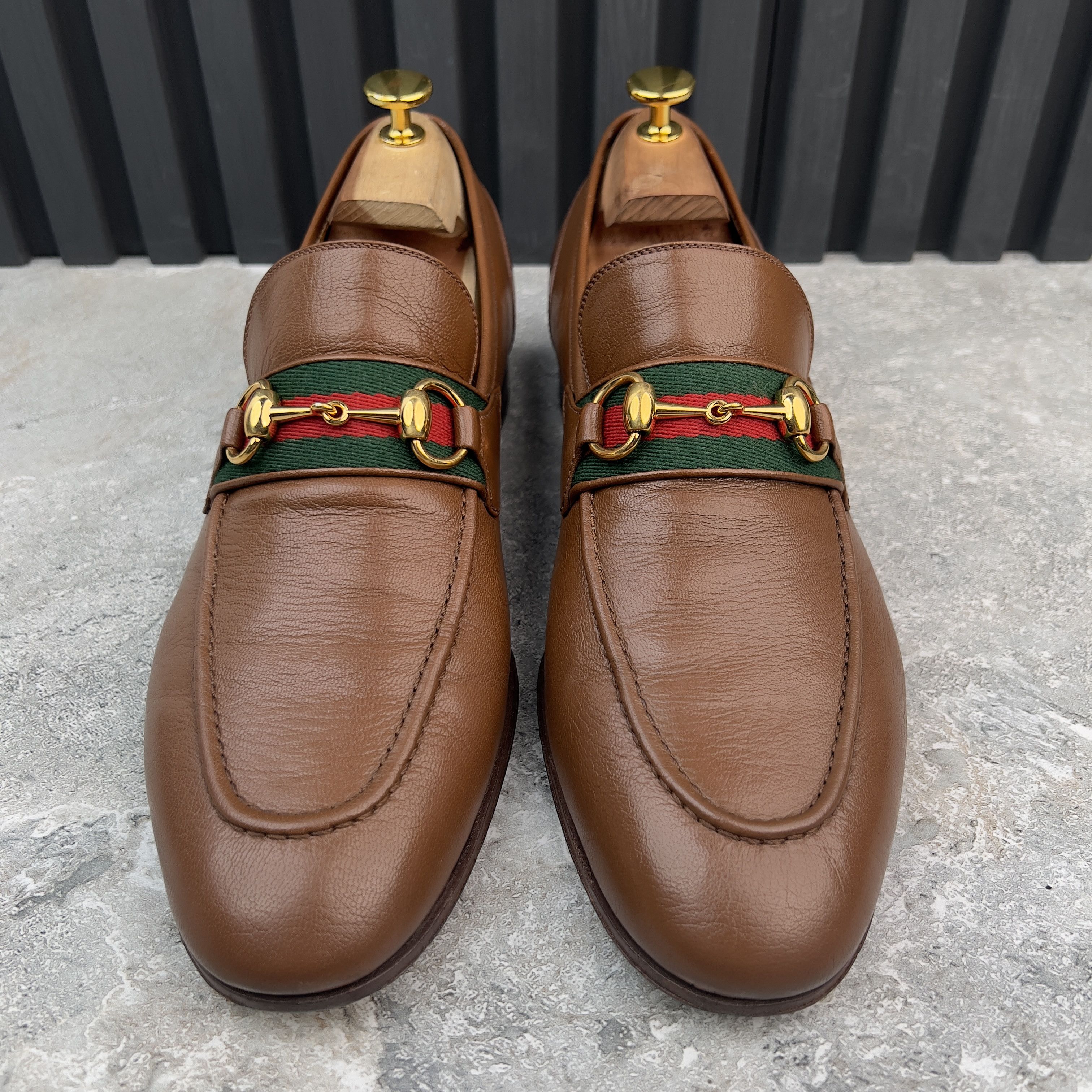 Gucci Gucci Quentin Web Horsebit Heels Loafers Leather Size US 9.5 / EU 42-43 - 4 Thumbnail