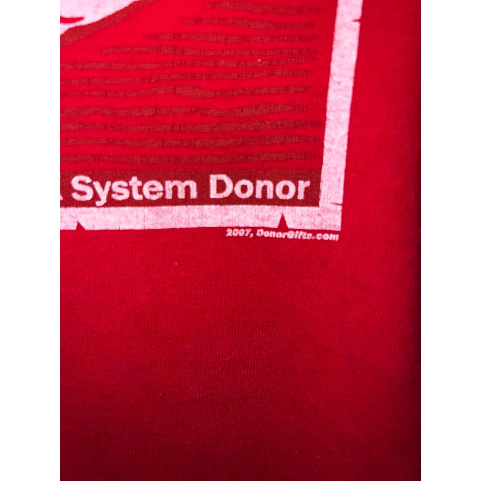 Anvil Vintage Blood Donor Shirt Out For Blood ALYX System VTG XL Size US XL / EU 56 / 4 - 4 Thumbnail