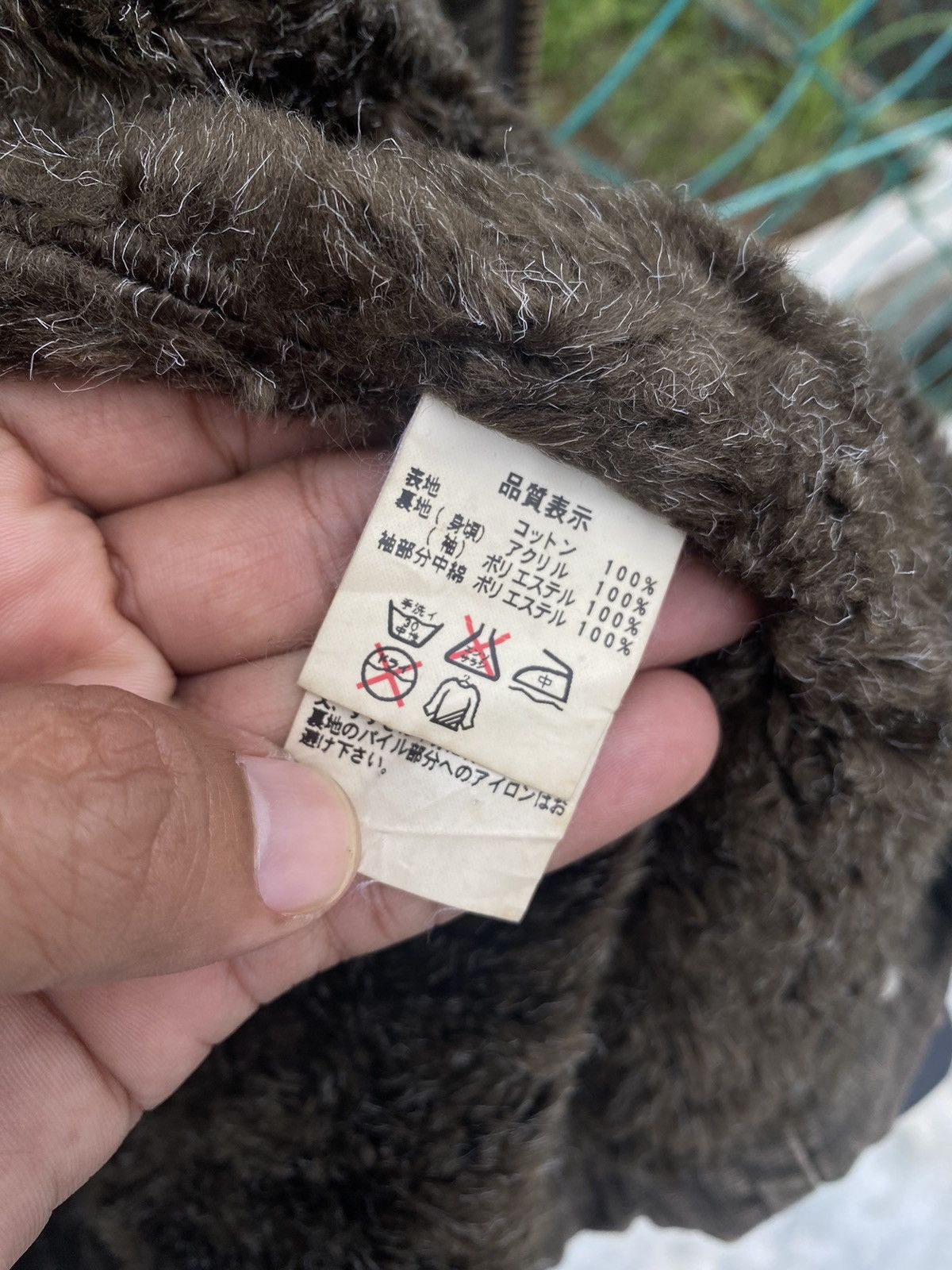 Japanese Brand × Johnbull AW John Bull Fax Fur Liner Olive Green Jacket Size M / US 6-8 / IT 42-44 - 7 Thumbnail
