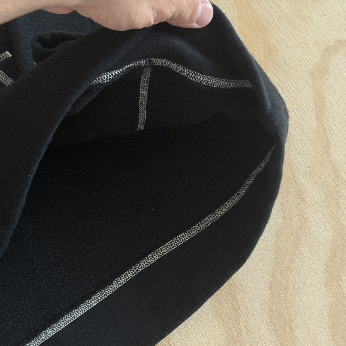 Nautica Vintage Nautica Jeans Hoodie Black Spell Out Pullover Mens Size US L / EU 52-54 / 3 - 7 Thumbnail