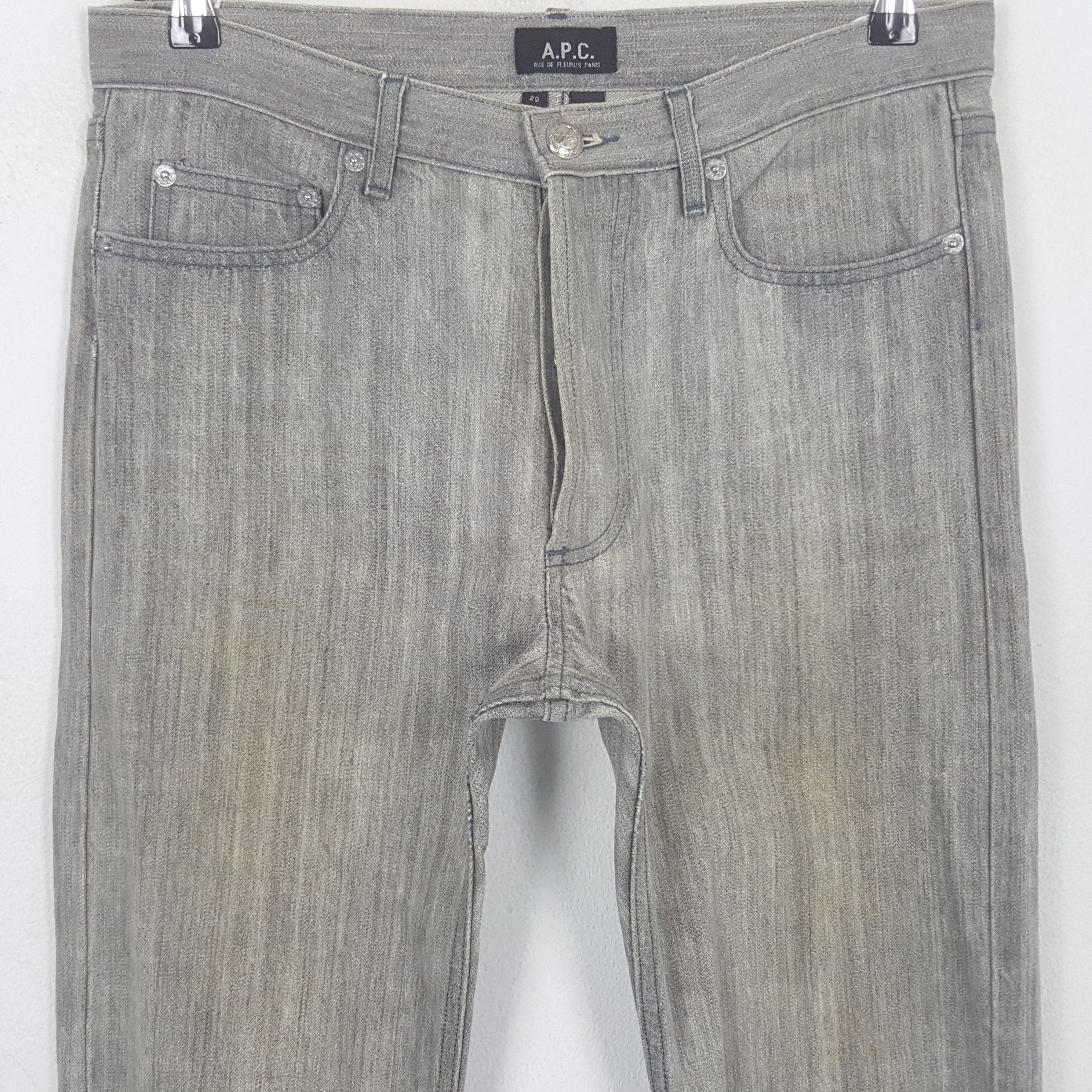 A.P.C. Vintage A.P.C. Designer Brand Denim Jeans RR28 Size US 31 - 2 Thumbnail