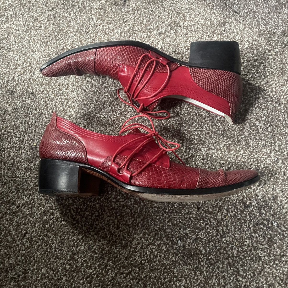 Japanese Brand × Roen hiromu takahara red python leather