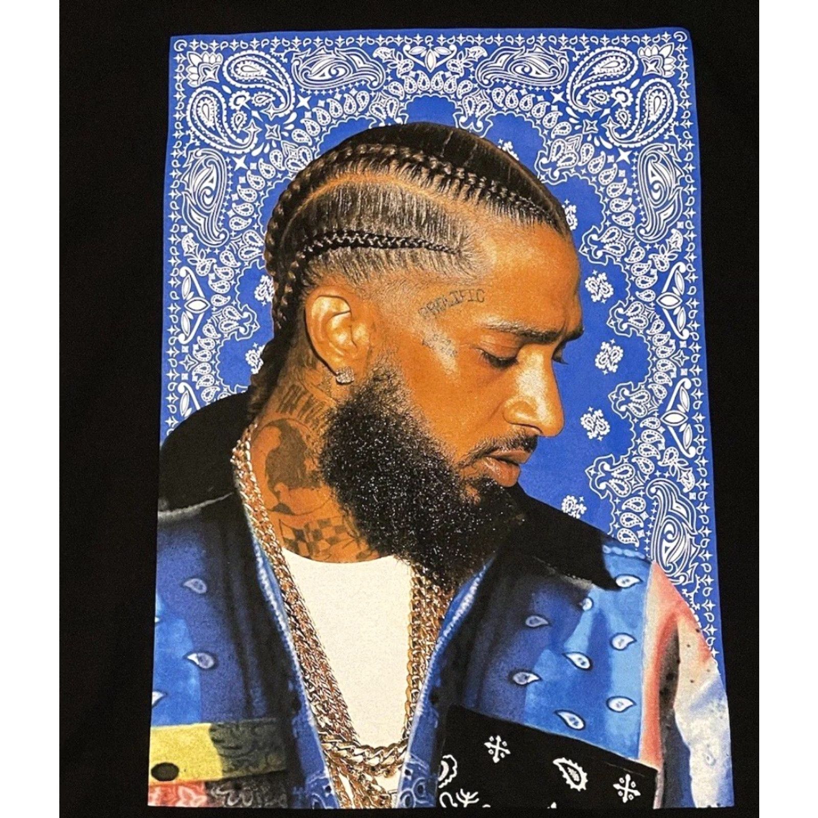 Vintage Nipsey Hussle Memorial Shirt XL Tour Hip Hop Rap Concert 90s Graphic Tee Men Black Vintage Size US XL / EU 56 / 4 - 3 Thumbnail