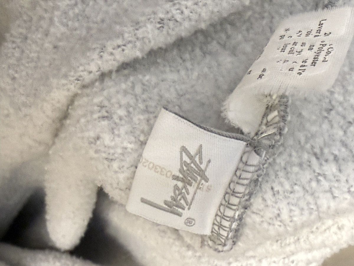 Stussy Vintage Stussy Basic Logo Hoodie 2010 Heather Grey Size S Size US S / EU 44-46 / 1 - 6 Thumbnail