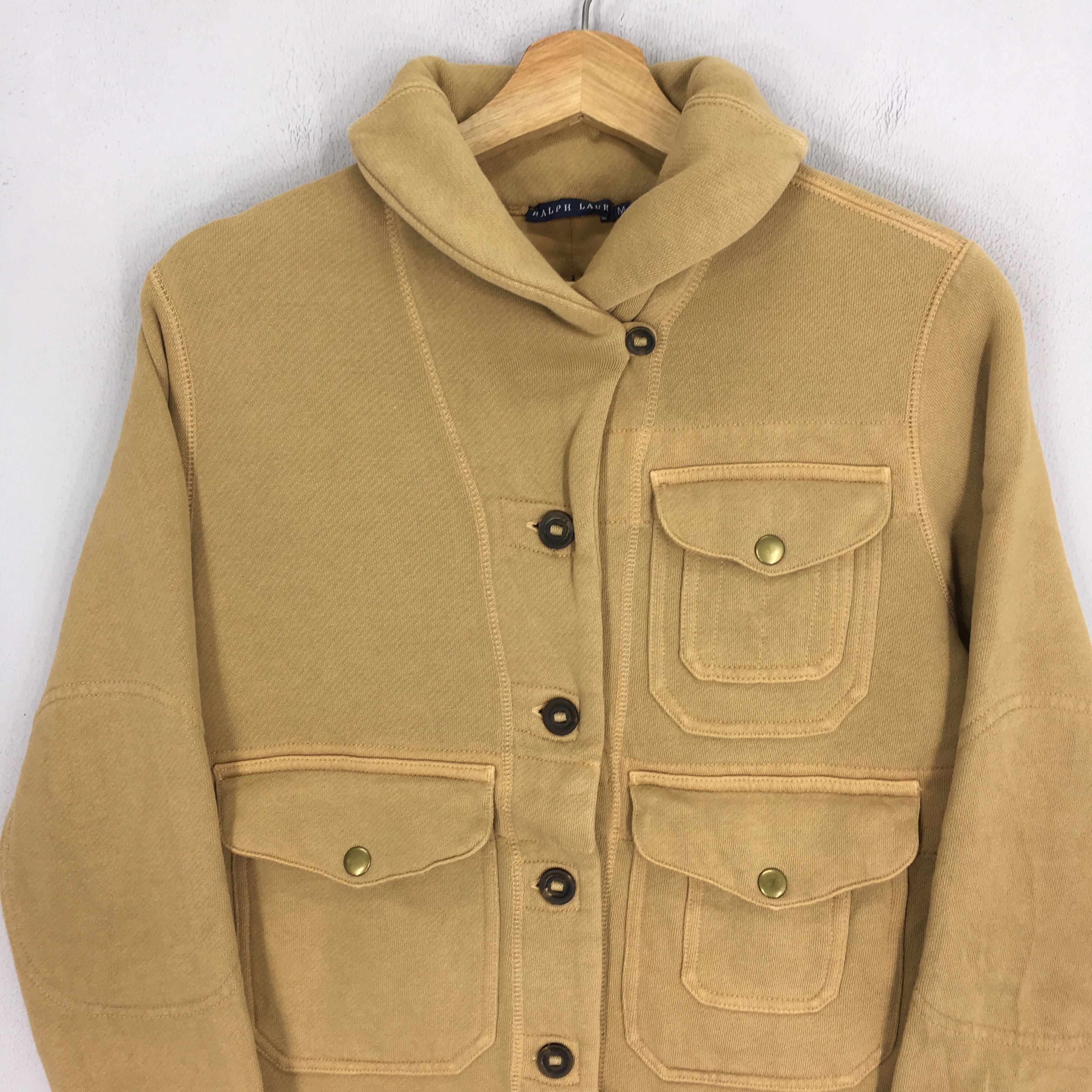 Polo Ralph Lauren Vintage Polo Ralph Lauren Brown Cotton Jacket - 260 Size US S / EU 44-46 / 1 - 6 Thumbnail