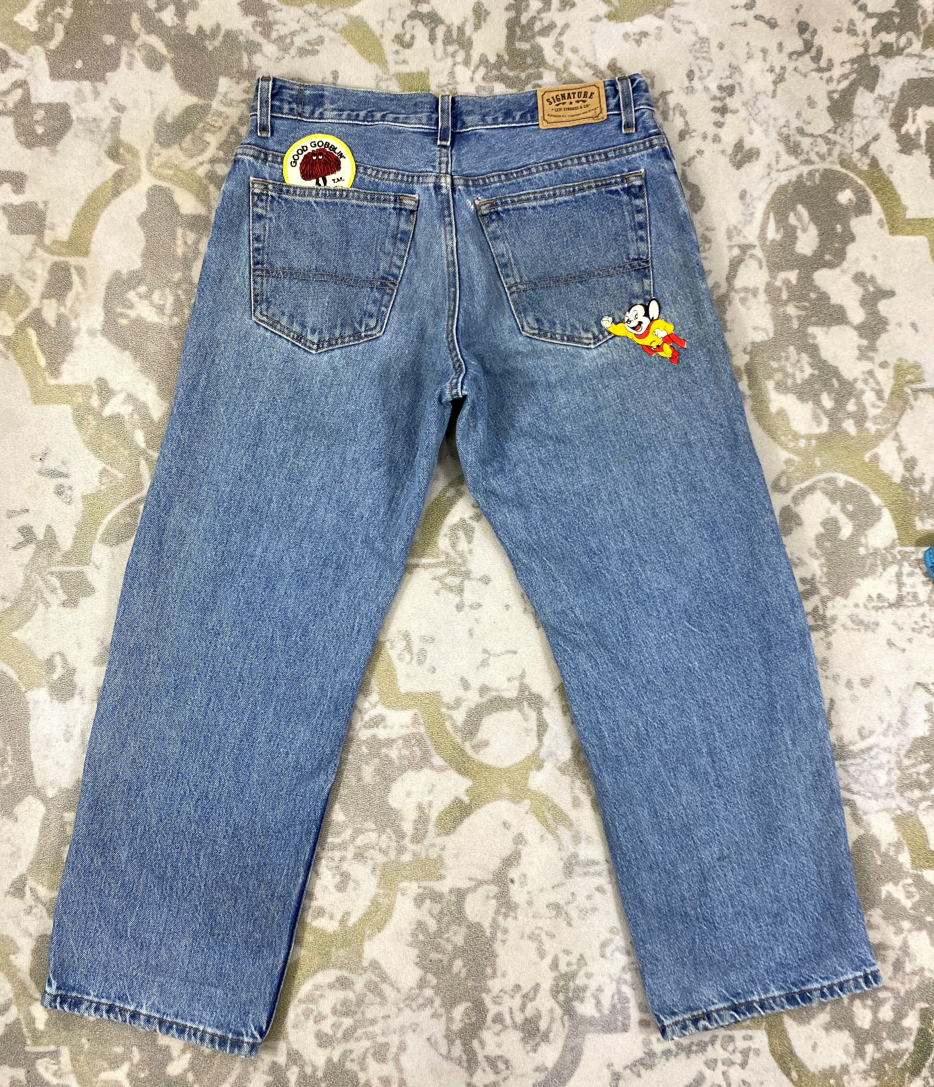 If Six Was Nine Vintage Levis ifsixwasnine style Jeans 33x27.5 - JN 2970 Size US 33 - 2 Thumbnail