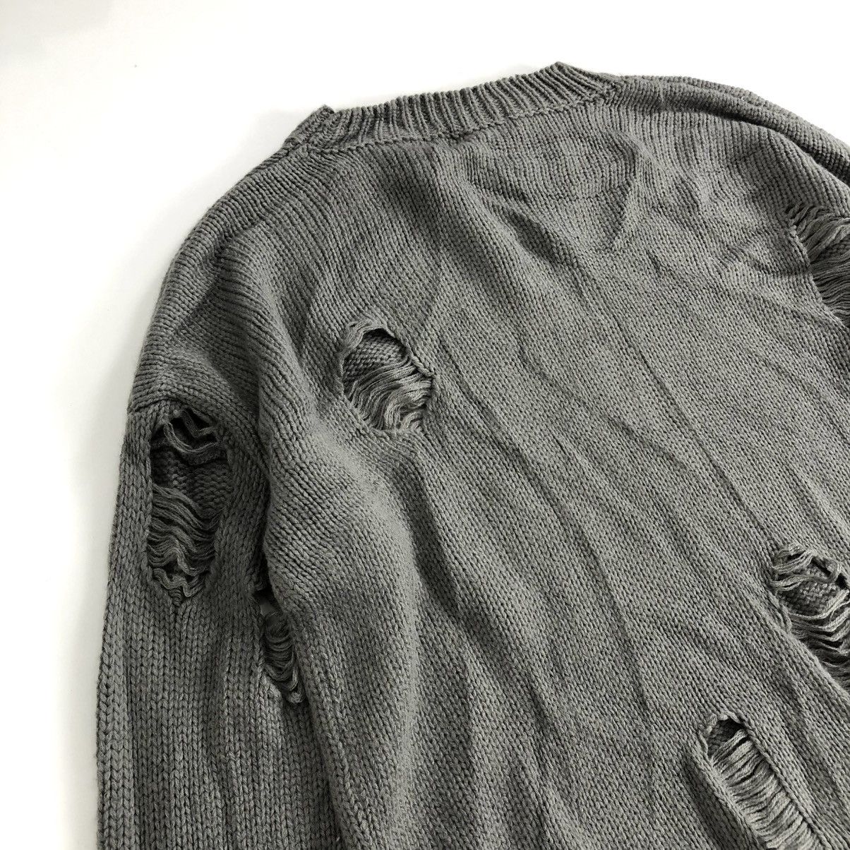 If Six Was Nine × Japanese Brand × Le Grande Bleu (L.G.B.) 2000s Tie Card Log Destroyer Grunge Lgb Punk Style Knitted Size US M / EU 48-50 / 2 - 15 Thumbnail