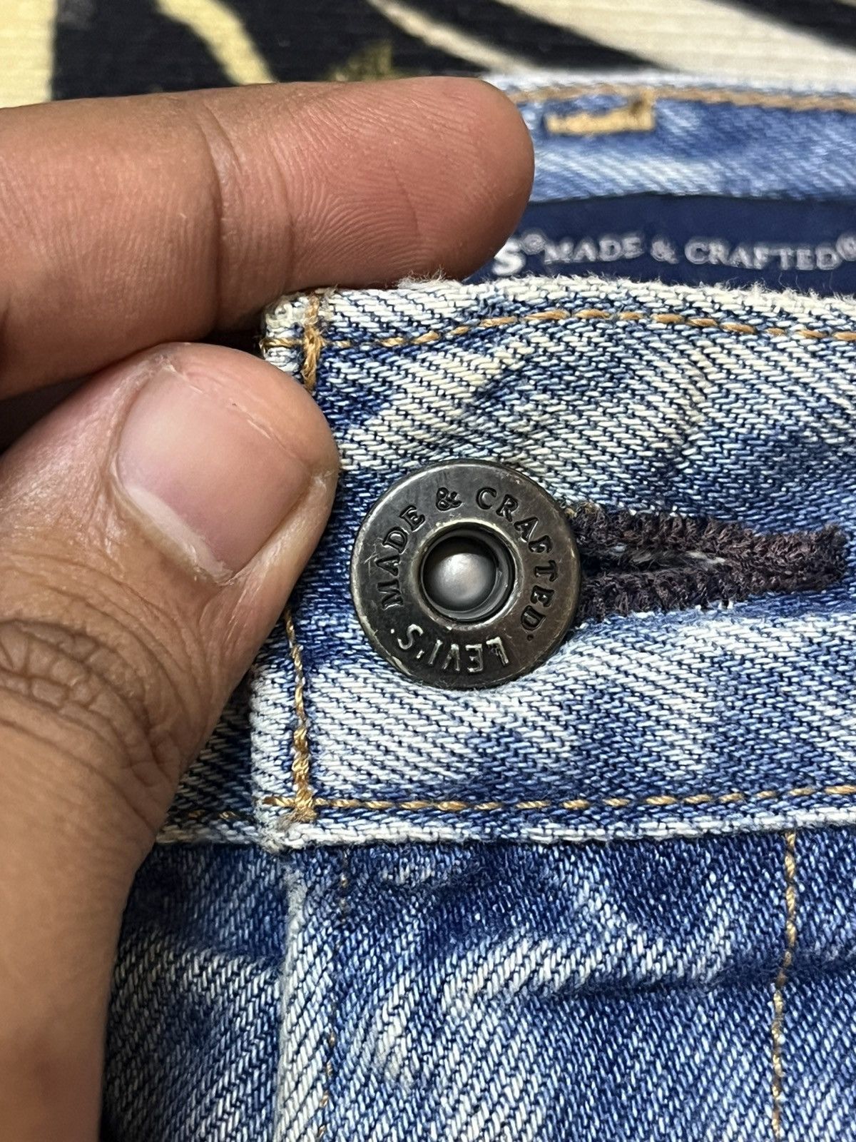 Levi's Made & Crafted Vintage Levi’s Made&Crafted 551 Selvedge Distressed Denim Size US 33 - 11 Thumbnail