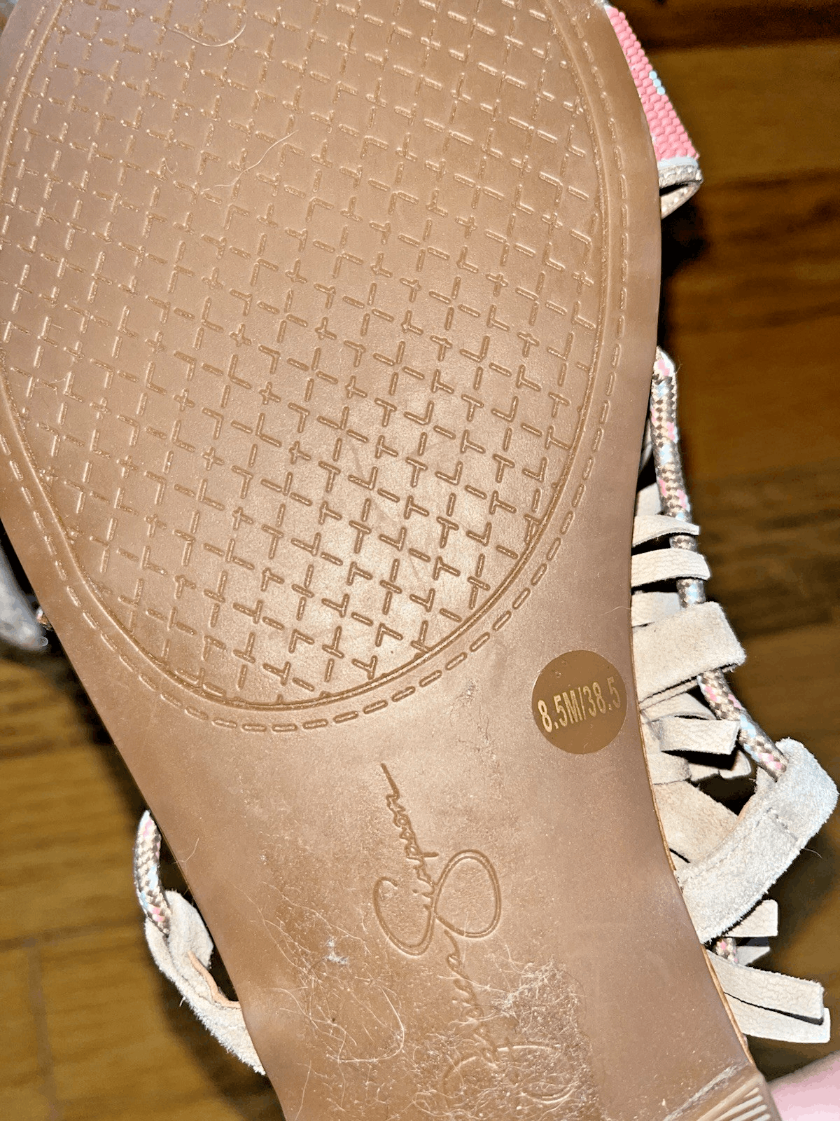Jessica Simpson Jessia Simpson Wmn's Sz 8.5 Aztec Tassel Indigenous Chancla Size US 8.5 / IT 38.5 - 4 Thumbnail